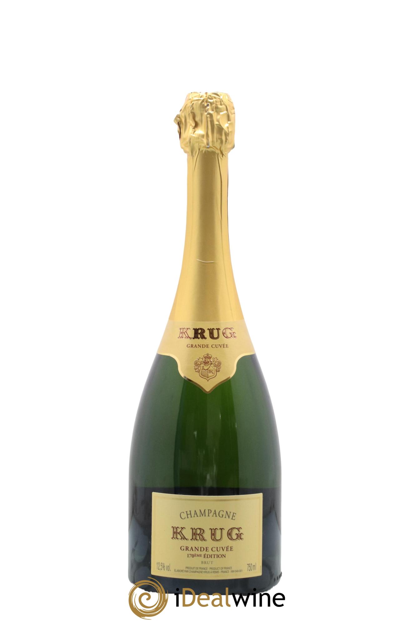 Grande Cuvée - 170ème édition Krug - Lot de 1 bouteille - 0