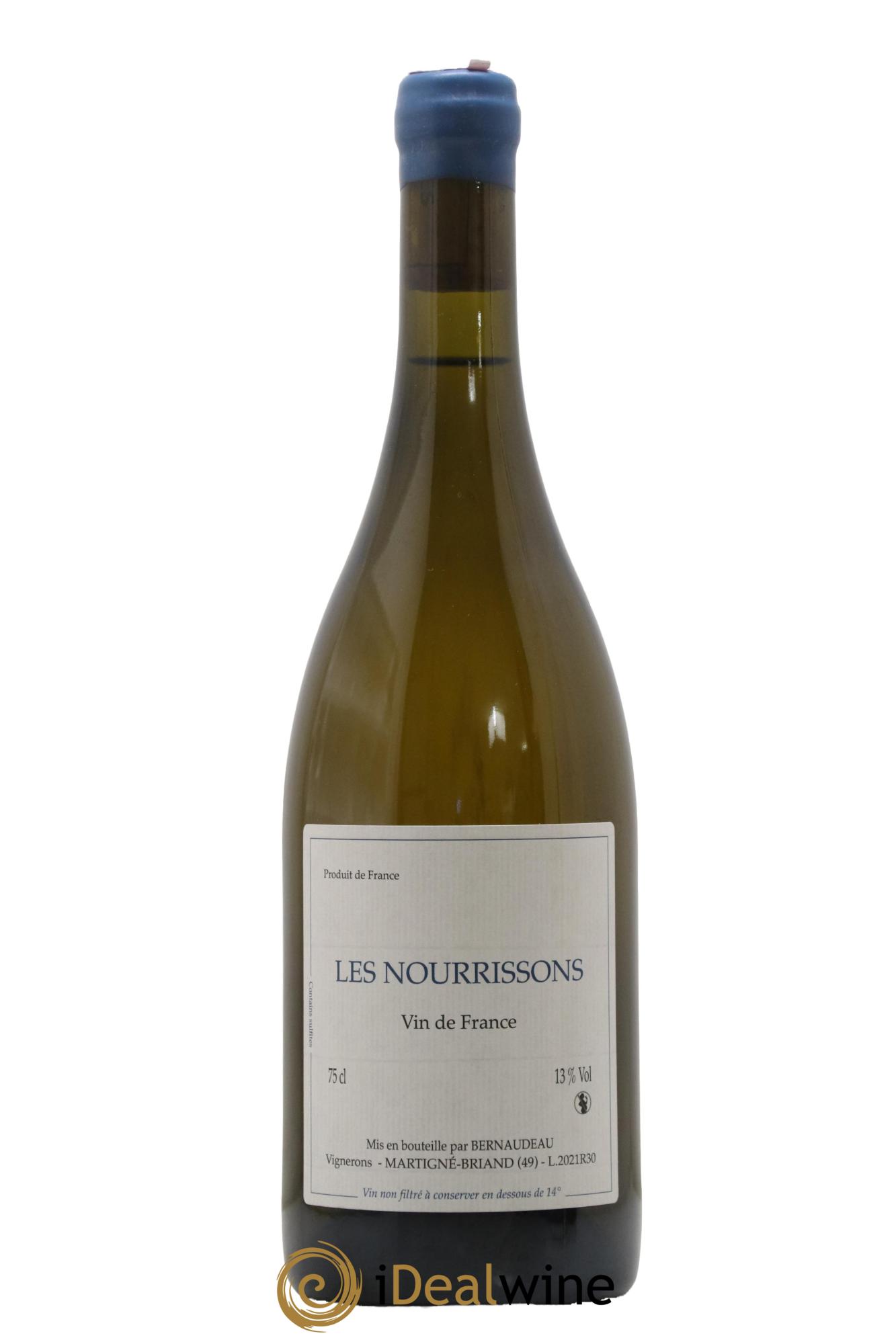 Vin de France Les Nourrissons Stéphane Bernaudeau 2021 - Lot de 1 bouteille - 0