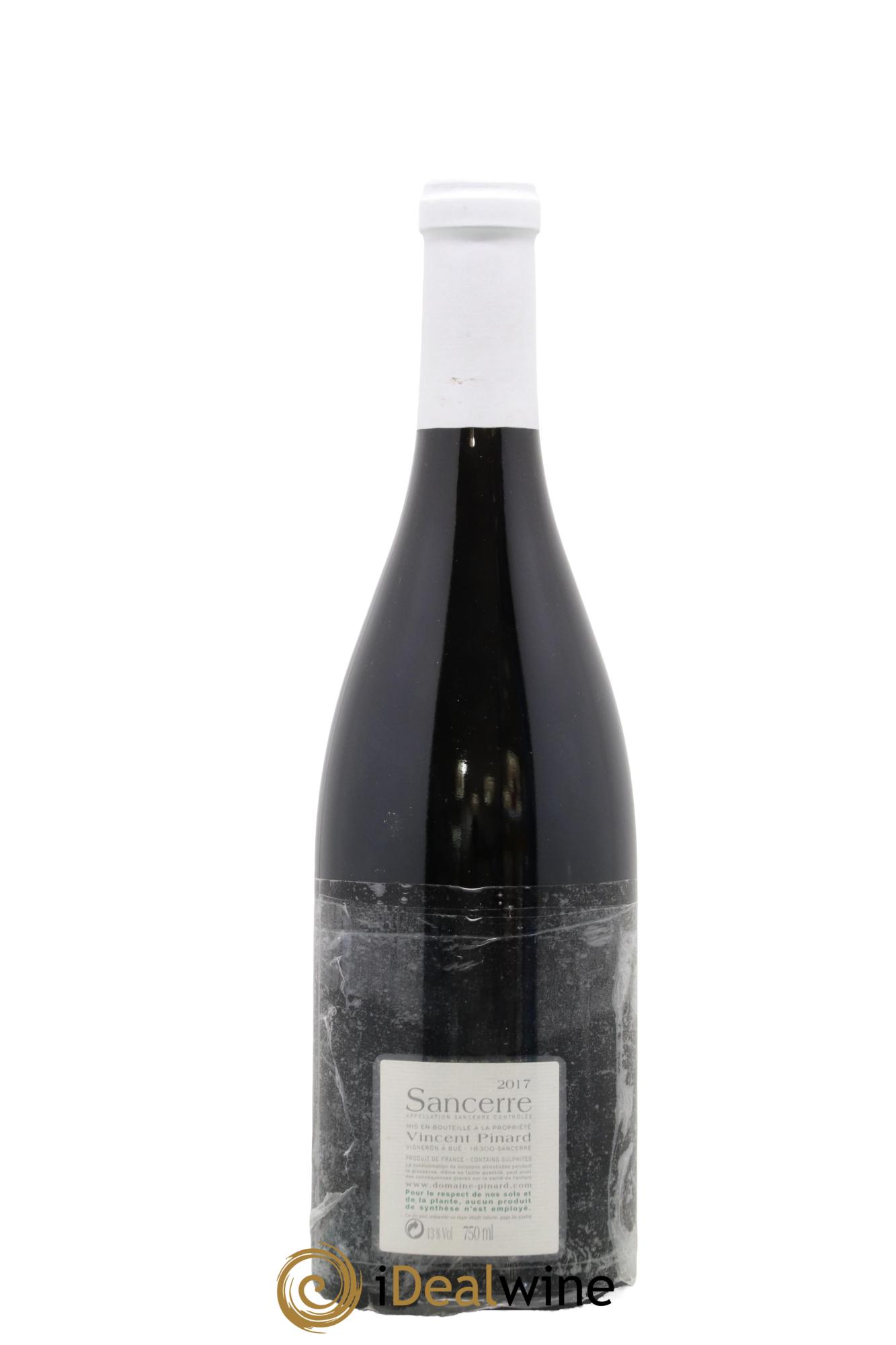 Sancerre Vendanges Entières Vincent Pinard 2017 - Lot de 1 bouteille - 1
