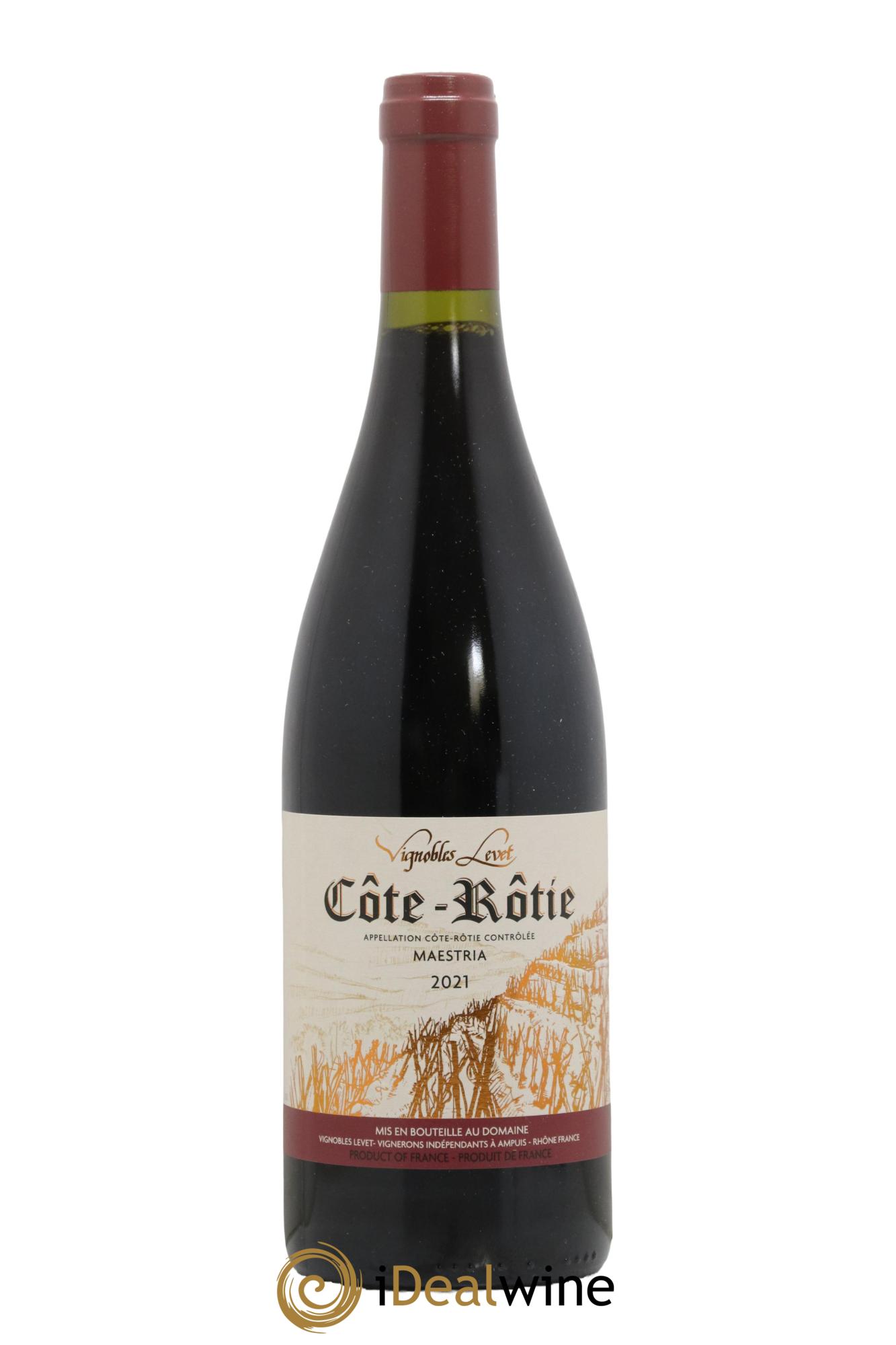 Côte-Rôtie Maestria Vignobles Levet 2021 - Lot de 1 bouteille - 0