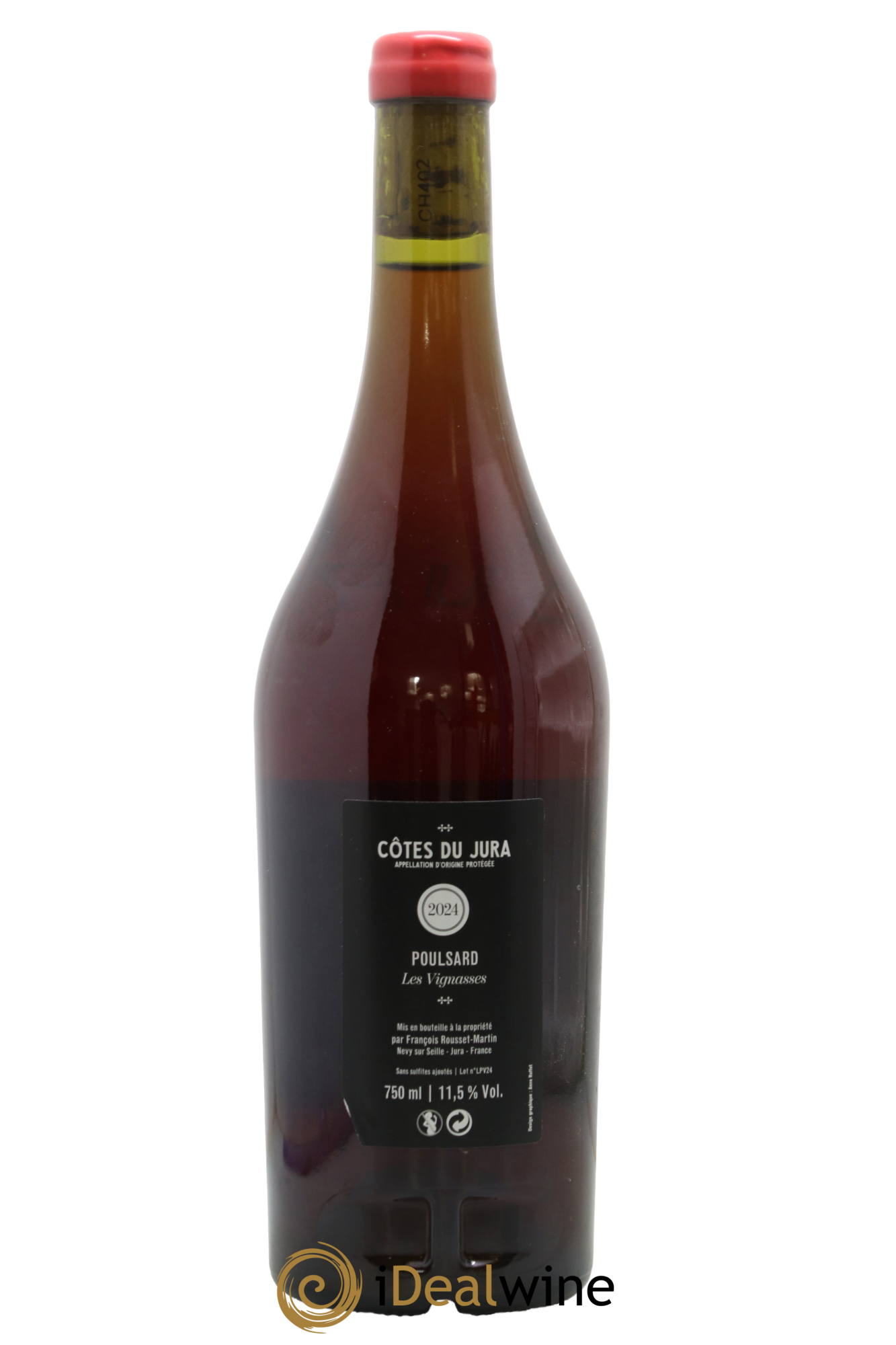 Côtes du Jura Les Vignasses Poulsard François Rousset Martin 2024 - Lot of 1 bottle - 1