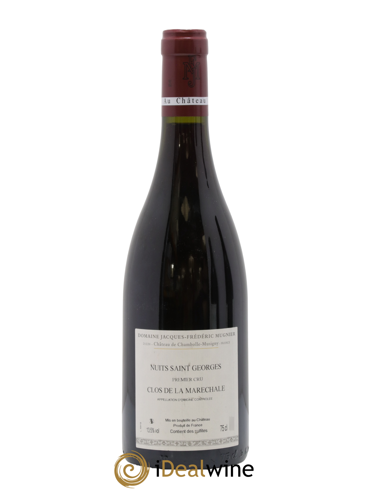 Nuits-Saint-Georges 1er Cru Clos de La Maréchale Jacques-Frédéric Mugnier 2019 - Lot of 1 bottle - 1