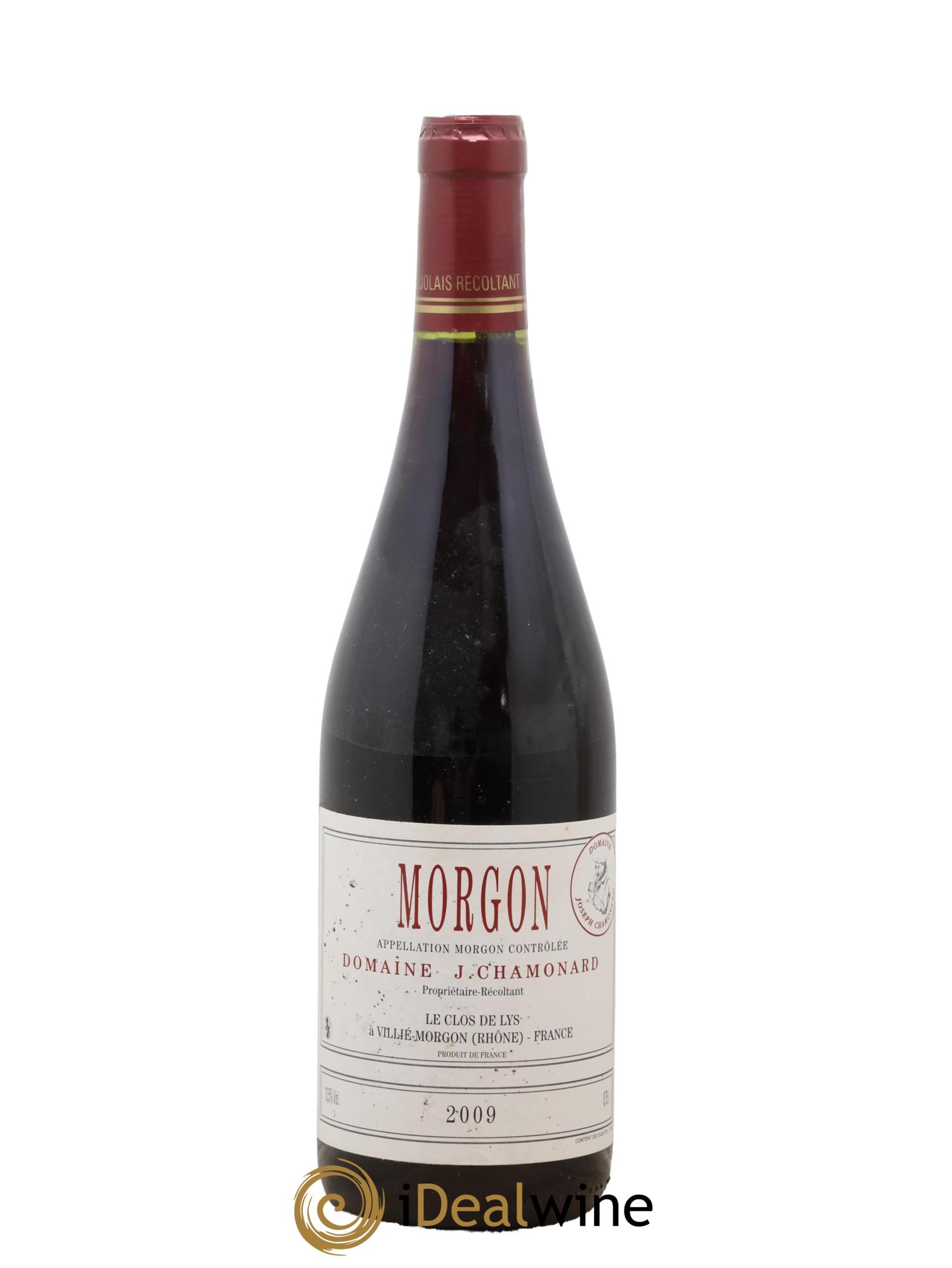 Morgon Clos de Lys Joseph Chamonard 2009 - Lot de 1 bouteille - 0