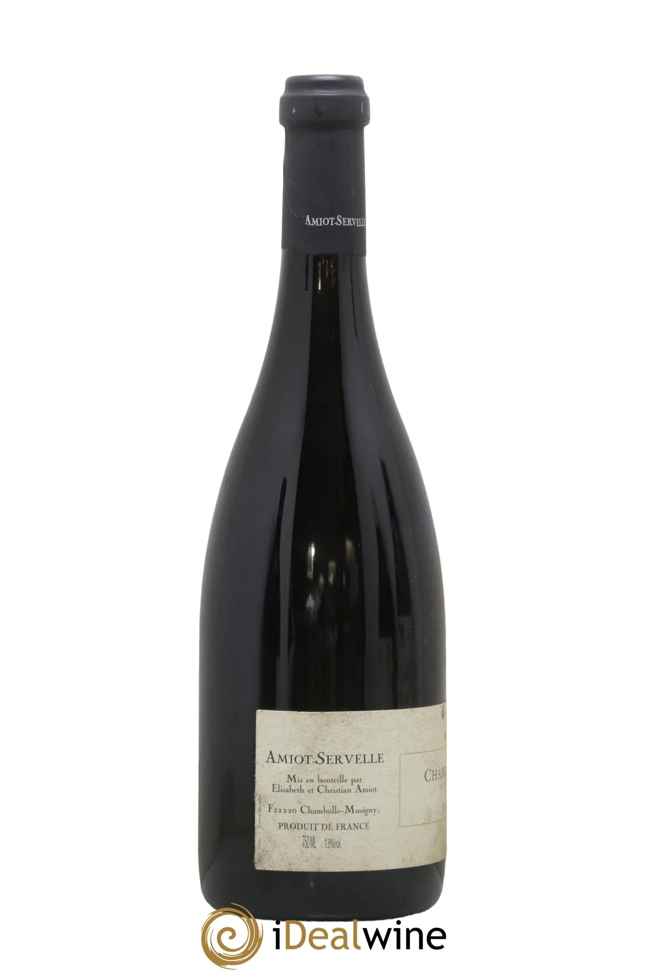 Chambolle-Musigny 1er Cru Derrière la Grange Amiot-Servelle 2005 - Lot de 1 bouteille - 1