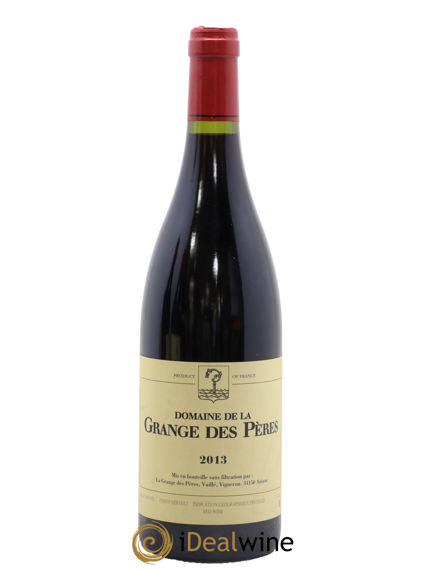 Pays d'Hérault Grange des Pères Laurent Vaillé 2013 - Lot de 1 bouteille - 0