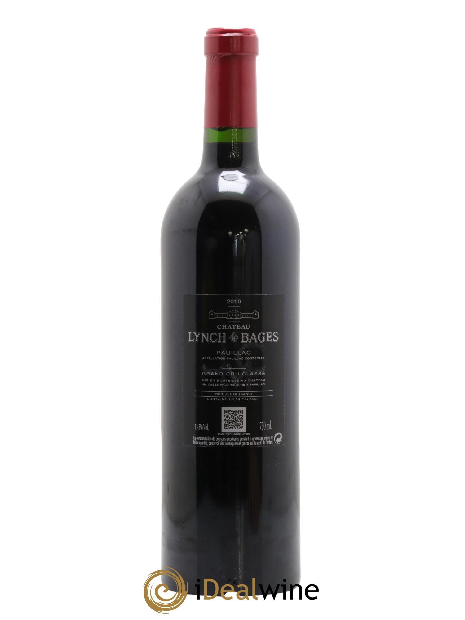 Château Lynch Bages 5ème Grand Cru Classé 2010 - Lotto di 1 bottiglia - 1