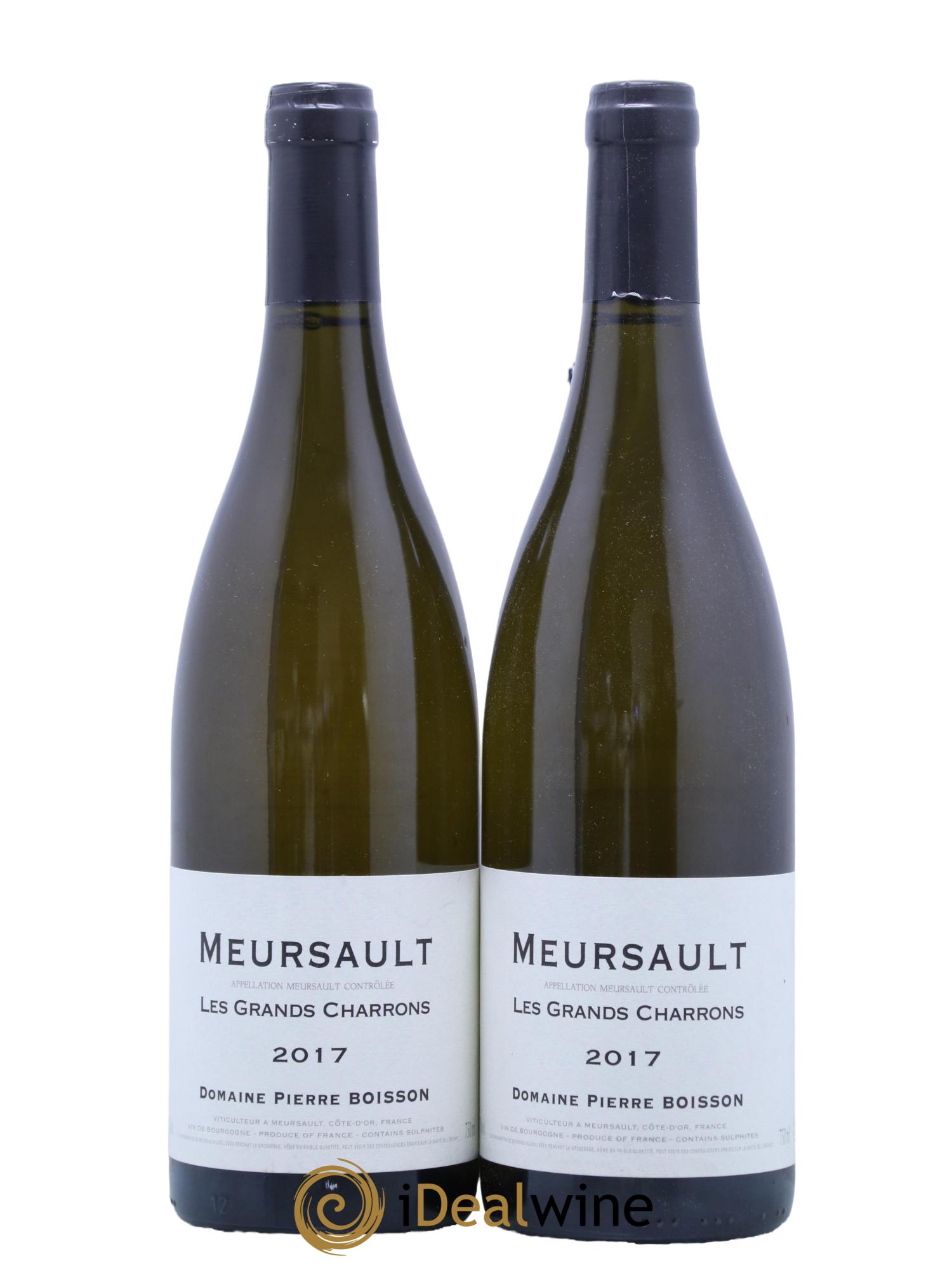 Meursault Les Grands Charrons Pierre Boisson (Domaine) 2017 - Lot de 2 bouteilles - 0
