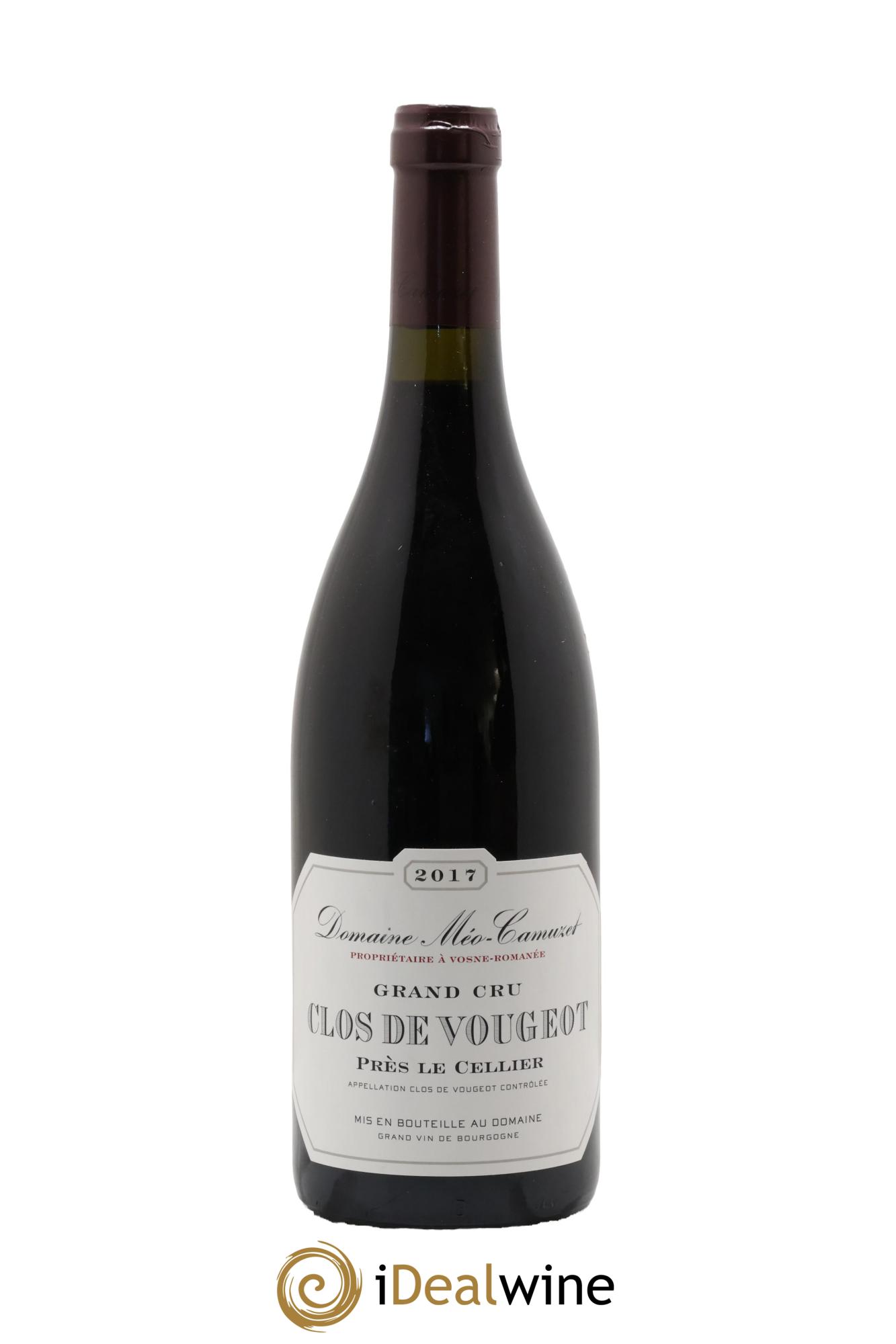 Clos de Vougeot Grand Cru Près le Cellier Méo-Camuzet (Domaine) 2017 - Posten von 1 Flasche - 0