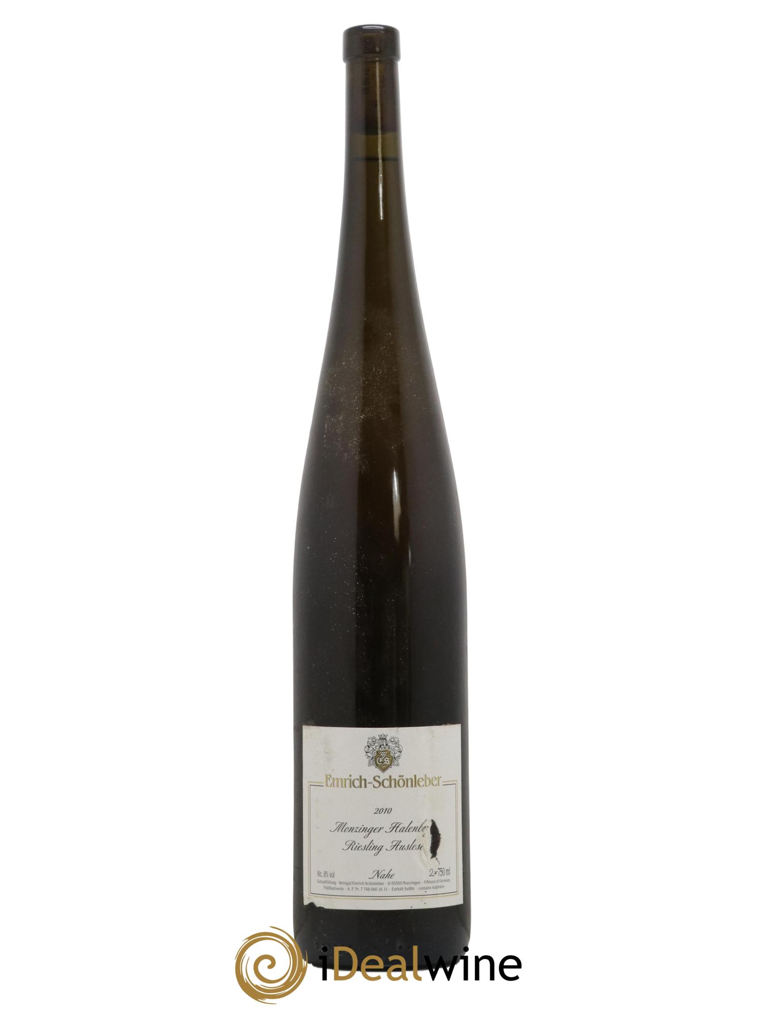 Allemagne Nahe Riesling Auslese Monzinger Halenberg Emrich Schonleber 2010 - Lot de 1 magnum - 0