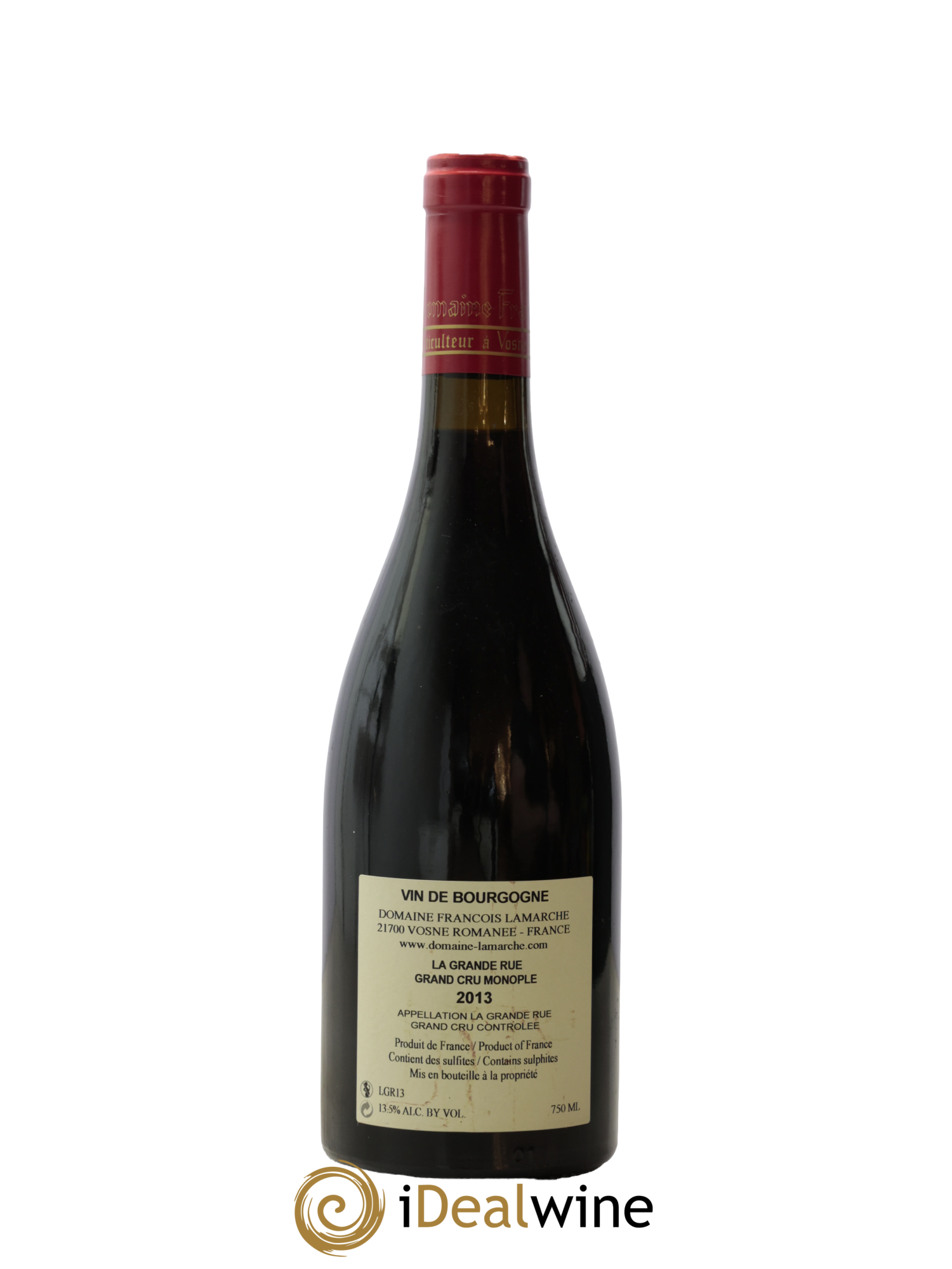 La Grande Rue Grand Cru Lamarche (Domaine) 2013 - Lot of 1 bottle - 1