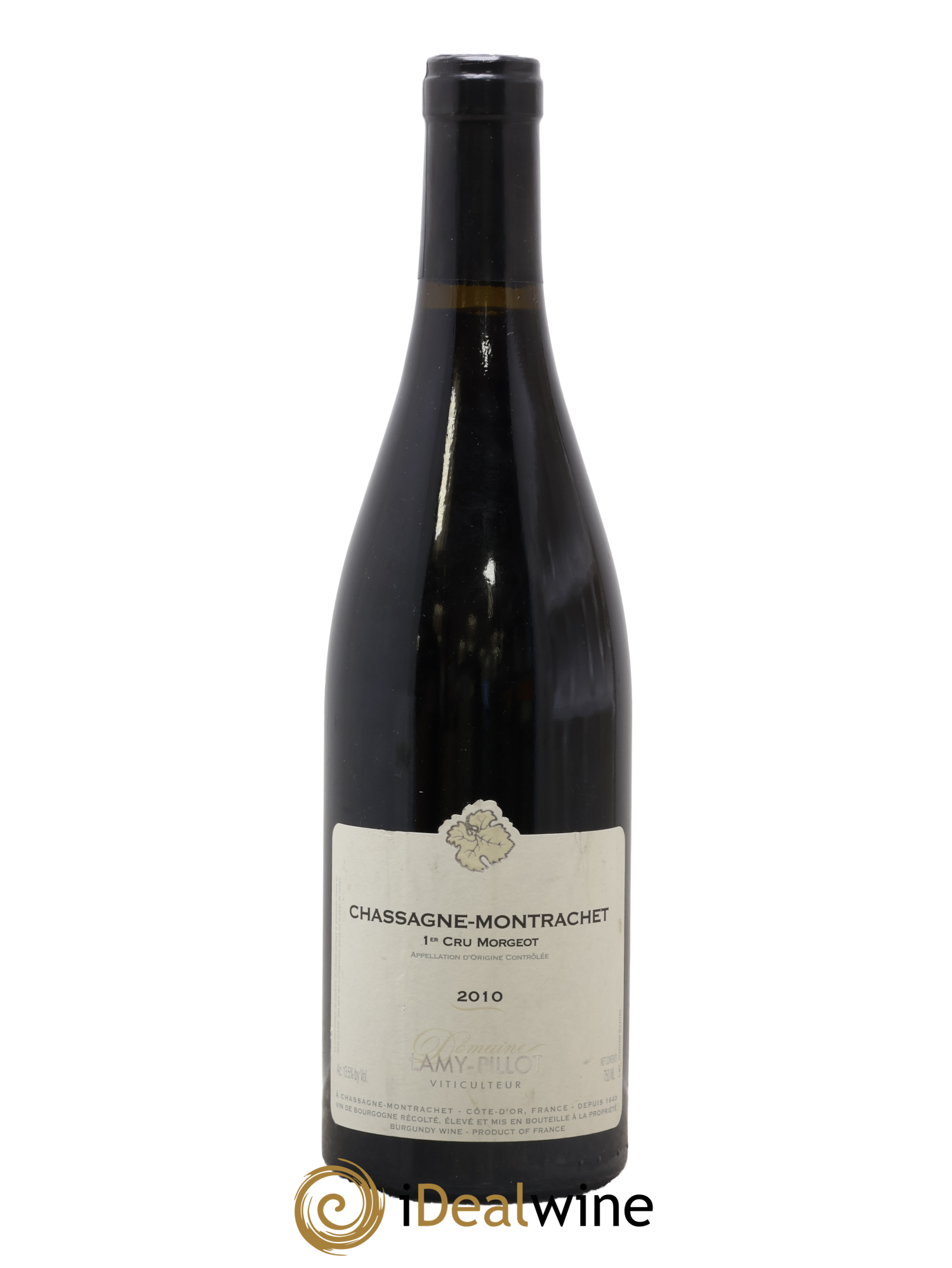 Chassagne-Montrachet 1er Cru Morgeot Lamy Pillot 2010 - Posten von 1 Flasche - 0