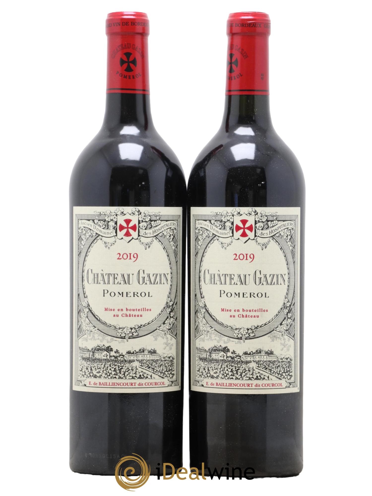 Château Gazin 2019 - Lot de 2 bouteilles - 0
