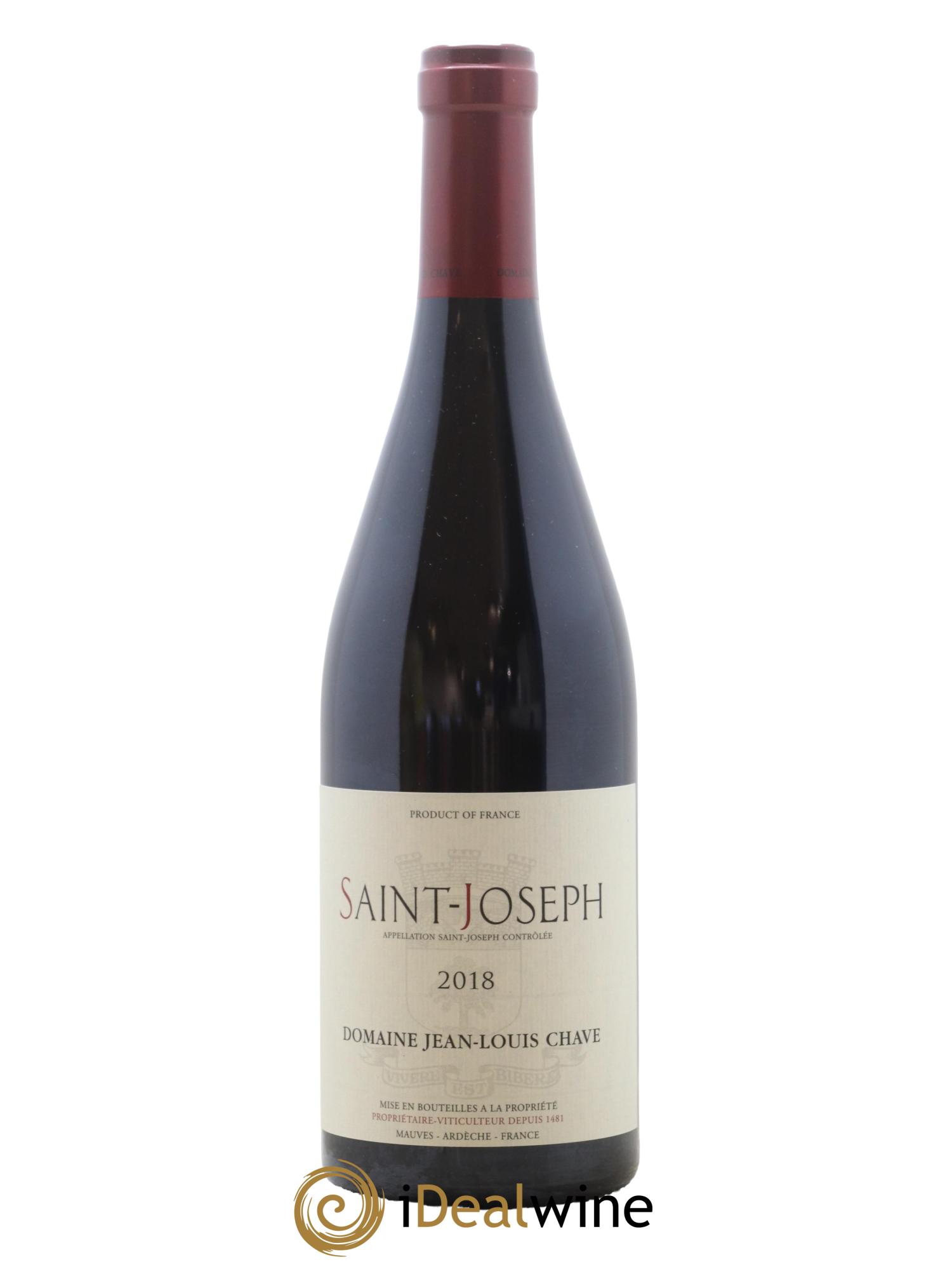 Saint-Joseph Jean-Louis Chave 2018 - Lot de 1 bouteille - 0