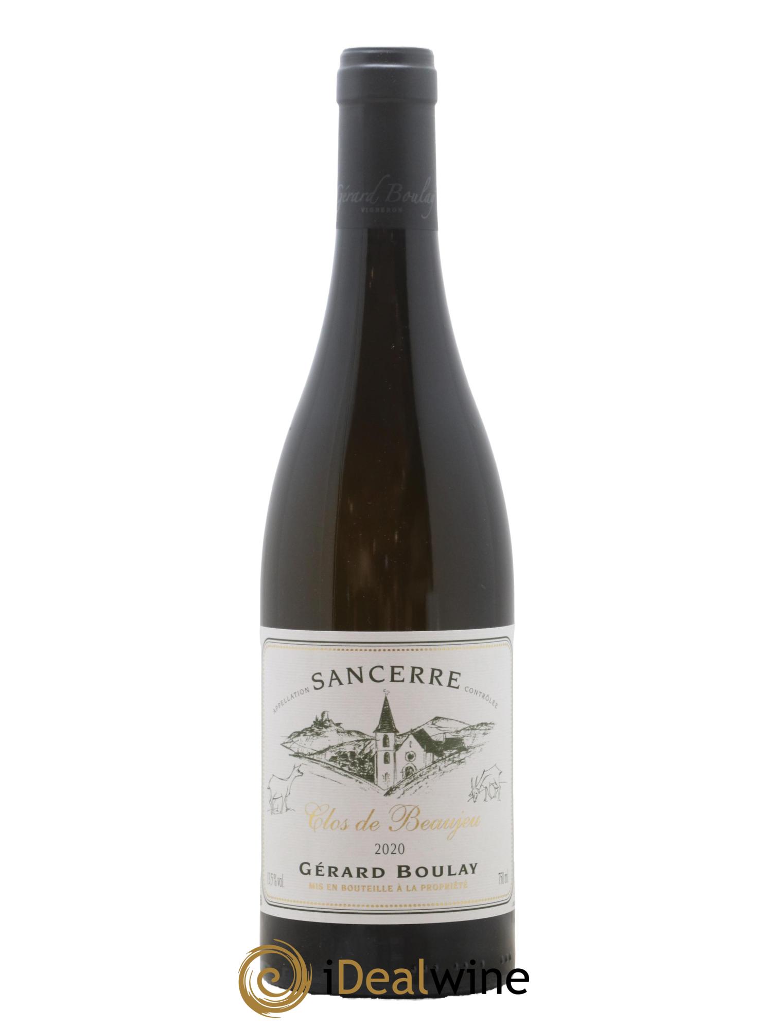 Sancerre Clos de Beaujeu Gérard Boulay 2020 - Lot de 1 bouteille - 0