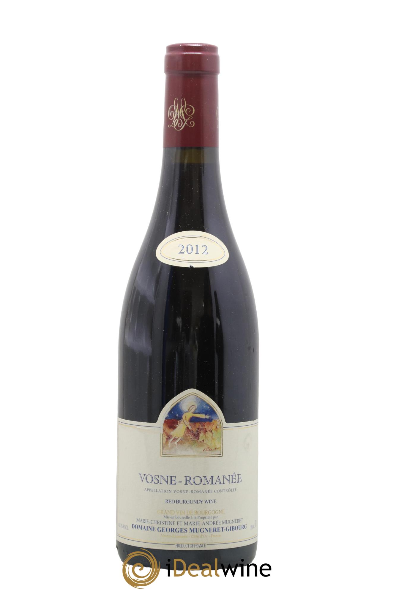 Vosne-Romanée Mugneret-Gibourg (Domaine) 2012 - Lot de 1 bouteille - 0