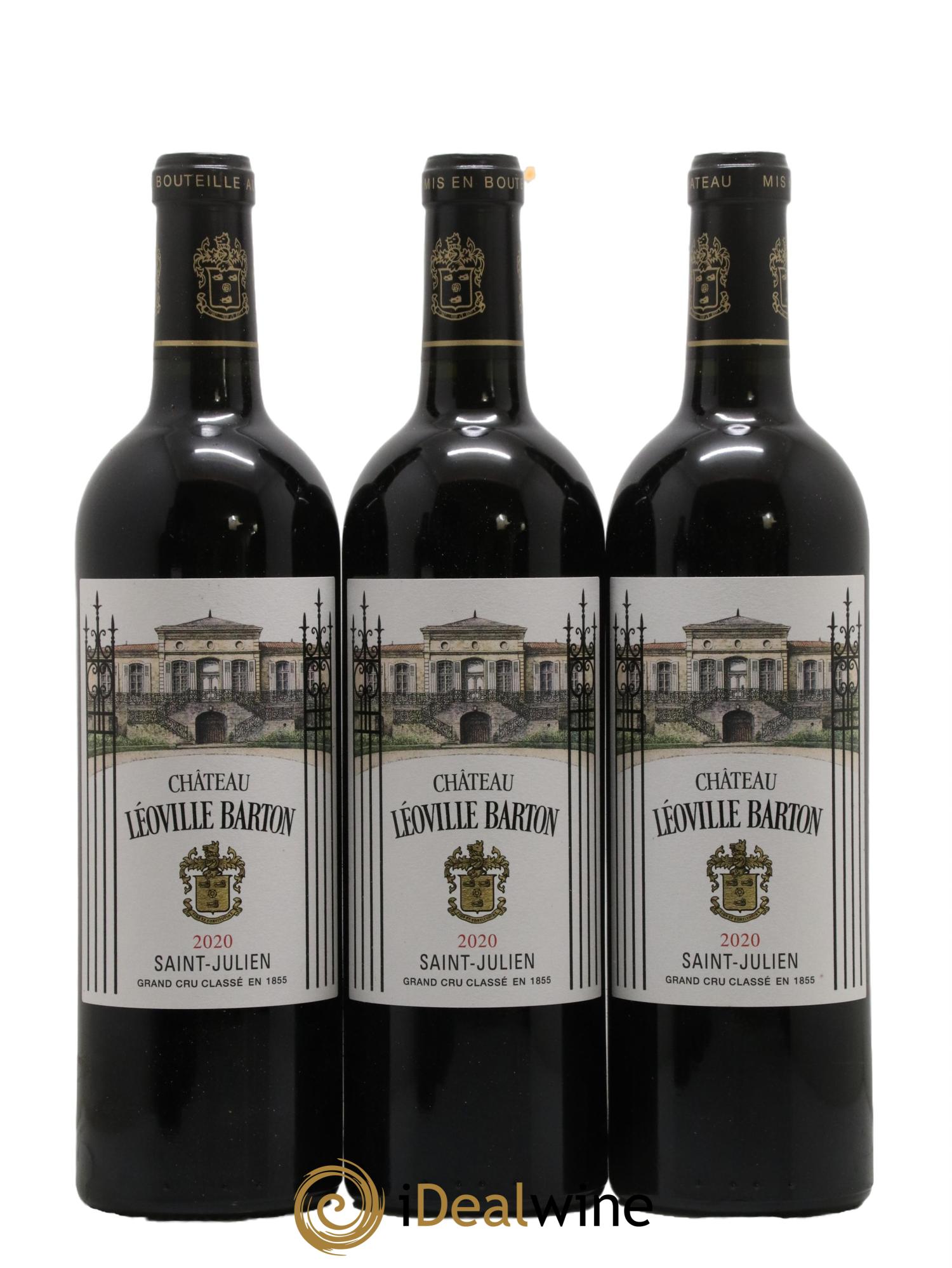 Château Léoville Barton 2ème Grand Cru Classé 2020 - Lot de 6 bouteilles - 1