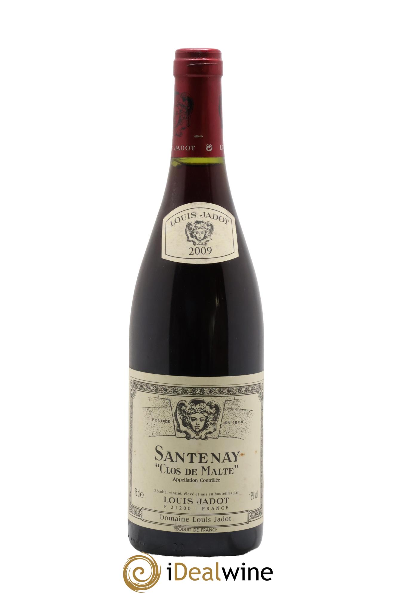 Santenay Clos de Malte Maison Louis Jadot 2009 - Posten von 1 Flasche - 0