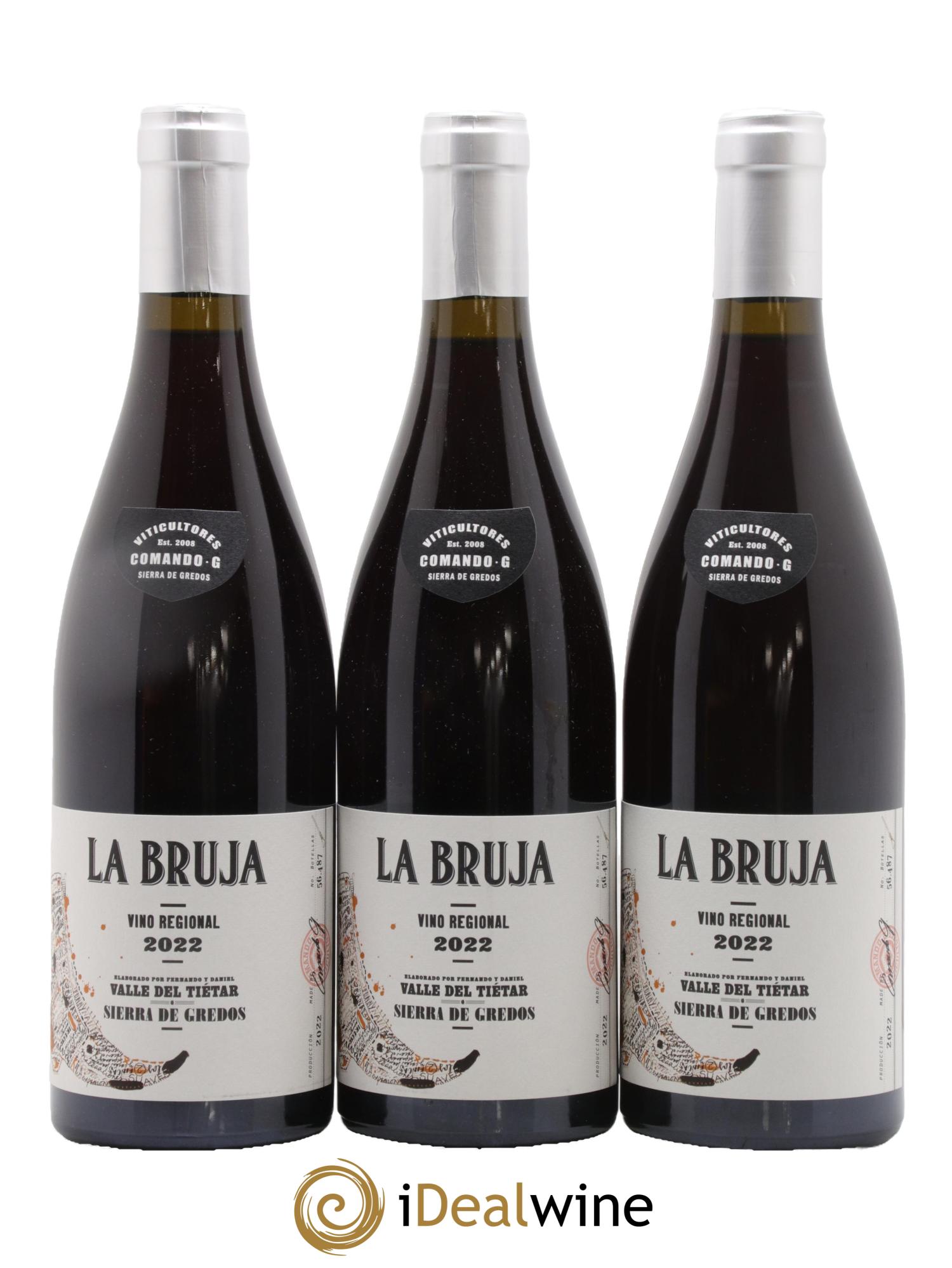 Vinos de Madrid DO Comando G La Bruja de Rozas 2022 - Lot of 3 bottles - 0