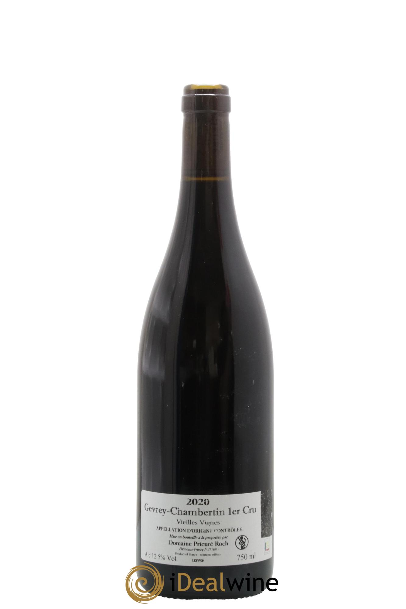 Gevrey-Chambertin 1er Cru Vieilles Vignes Prieuré Roch 2020 - Lot de 1 bouteille - 1
