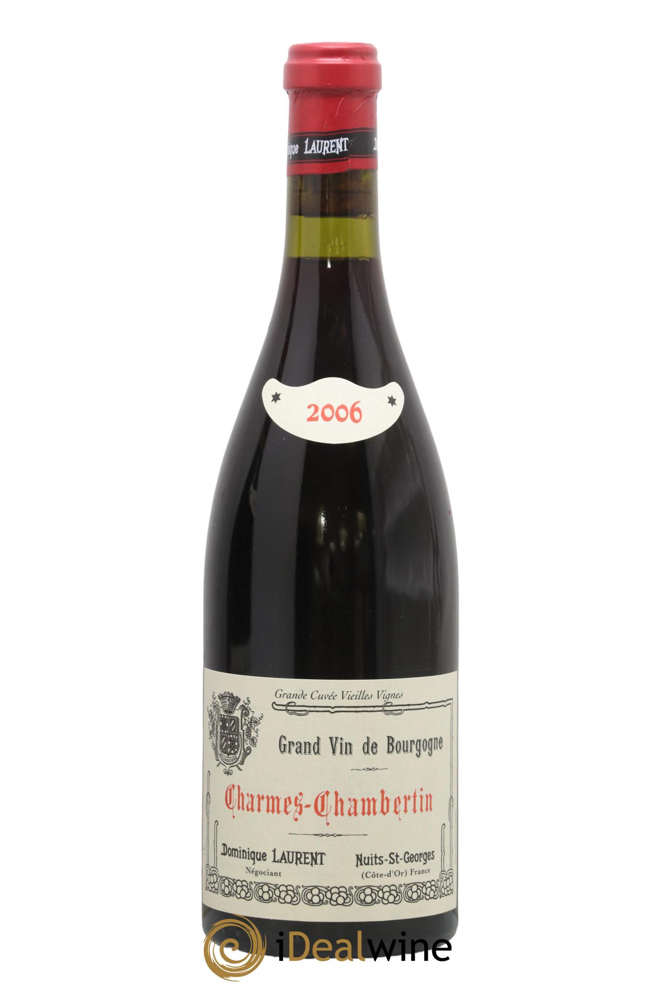 Charmes-Chambertin Grand Cru Vieilles Vignes Dominique Laurent 2006 - Lot of 1 bottle - 0