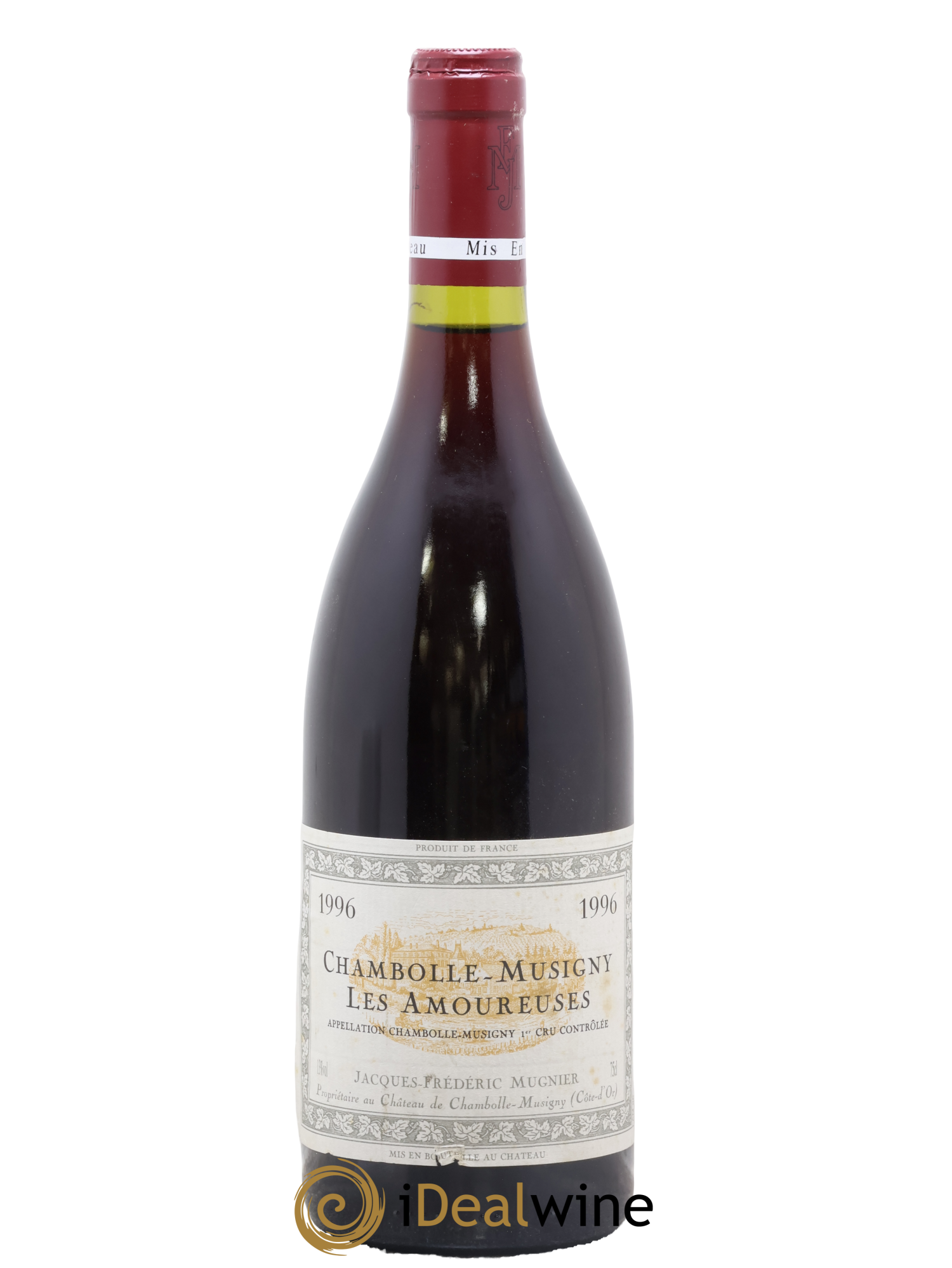 Chambolle-Musigny 1er Cru Les Amoureuses Jacques-Frédéric Mugnier 1996 - Lot de 1 bouteille - 0