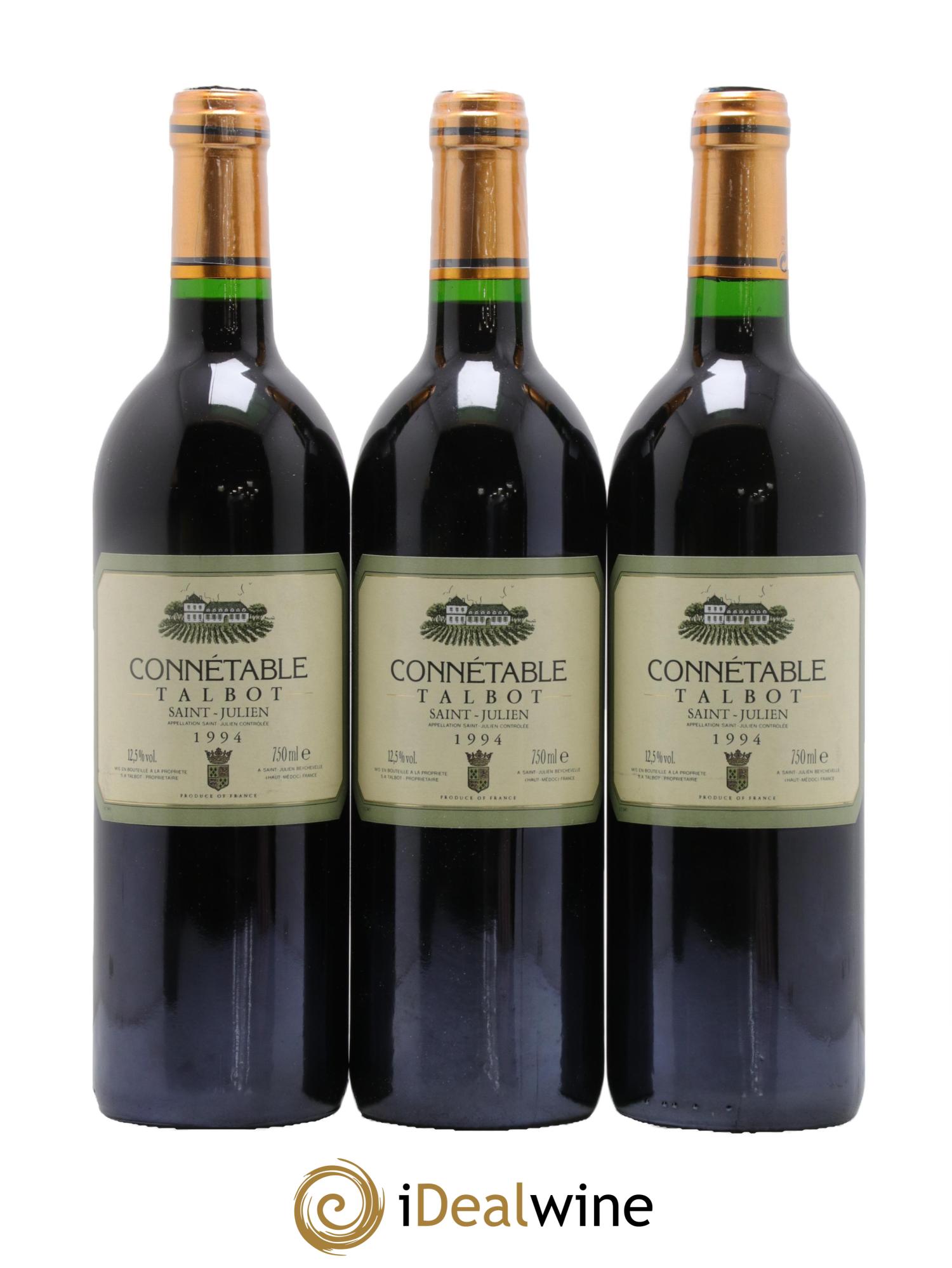 Connétable de Talbot Second Vin 1994 - Lot de 12 bouteilles - 4