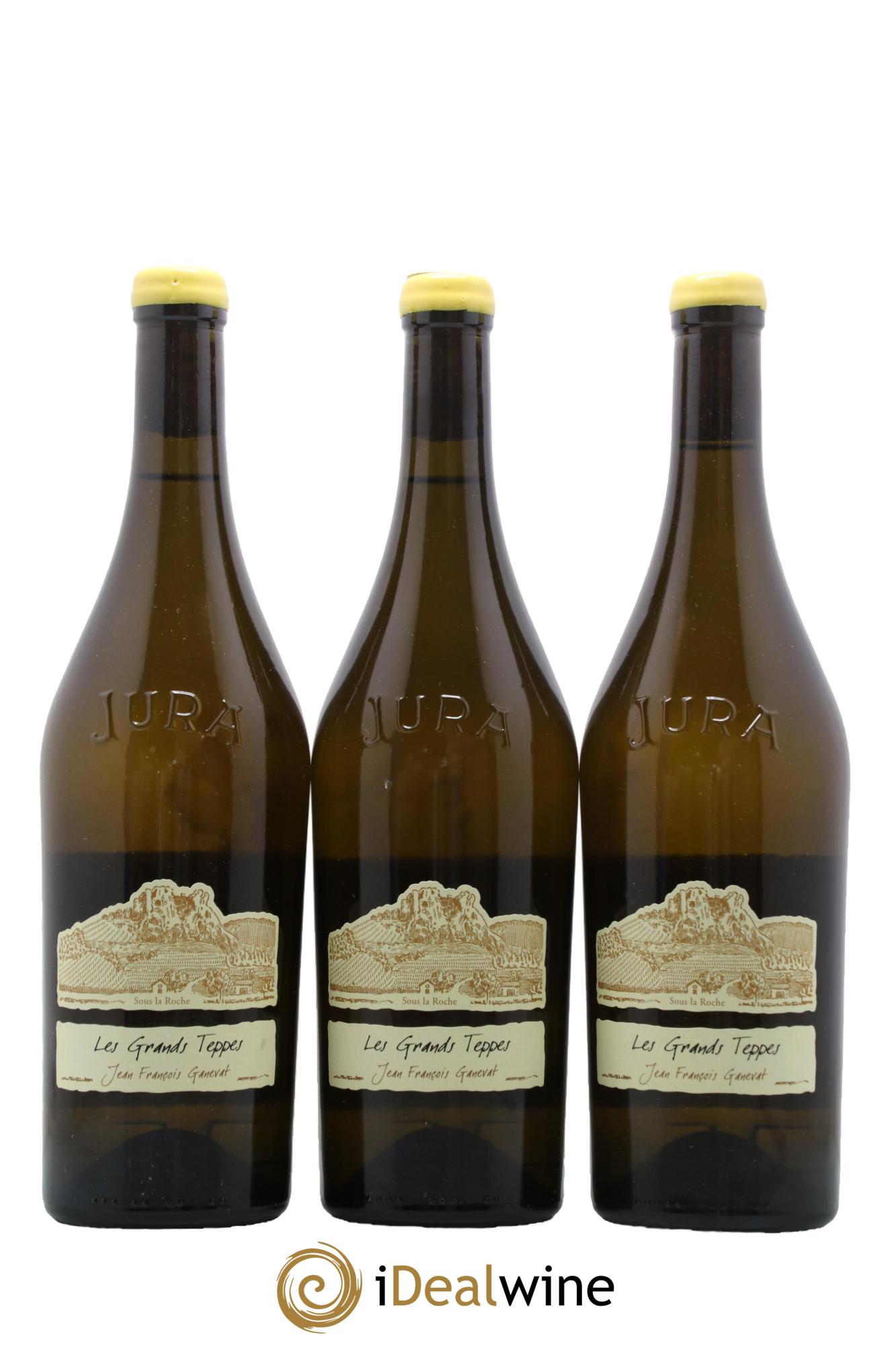 Côtes du Jura Les Grands Teppes Savagnin (sous voile) Jean-François Ganevat (Domaine) 2018 - Lot de 3 bouteilles - 0