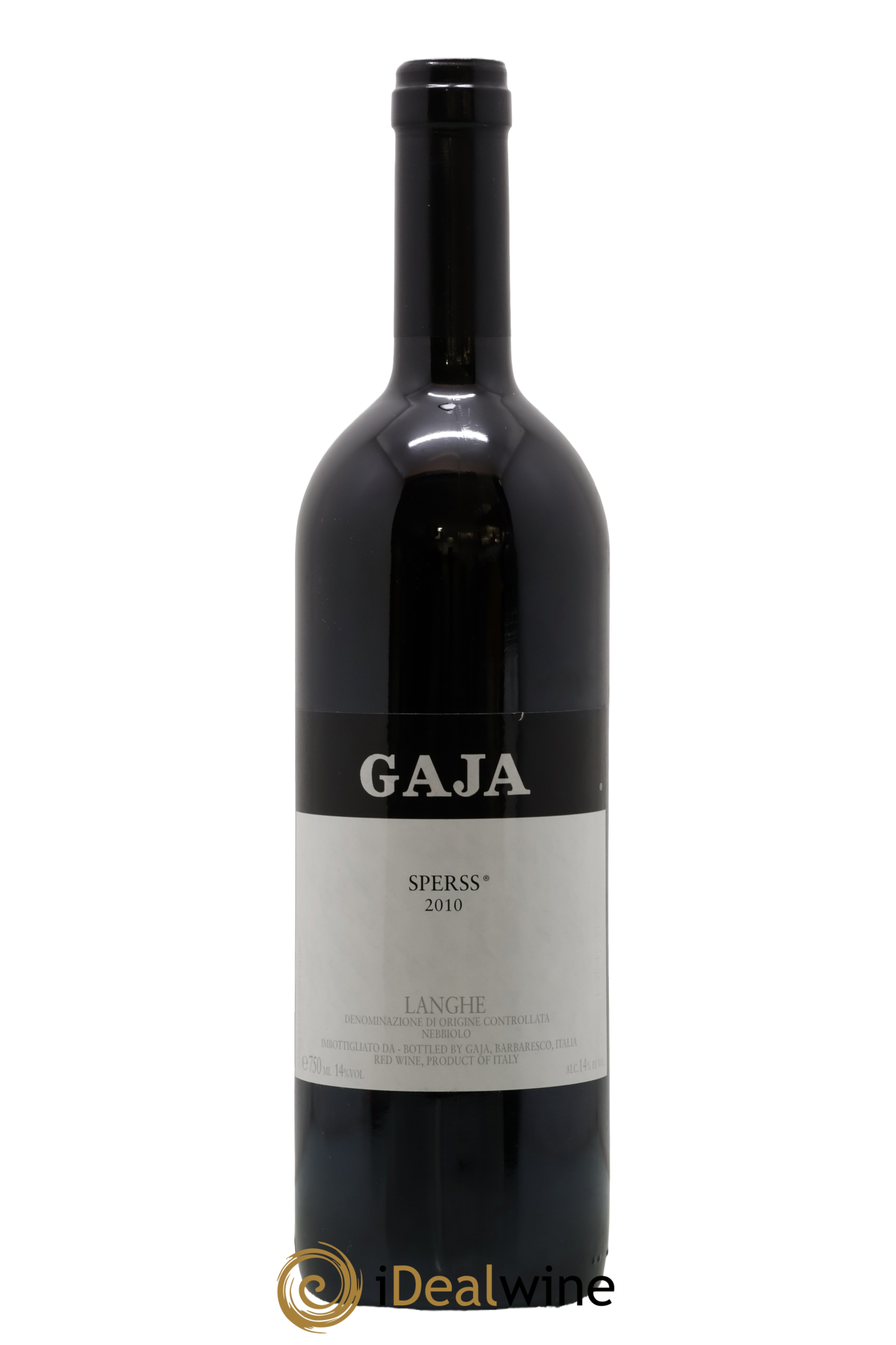Barolo DOCG Sperss Angelo Gaja 2010 - Lot de 1 bouteille - 0