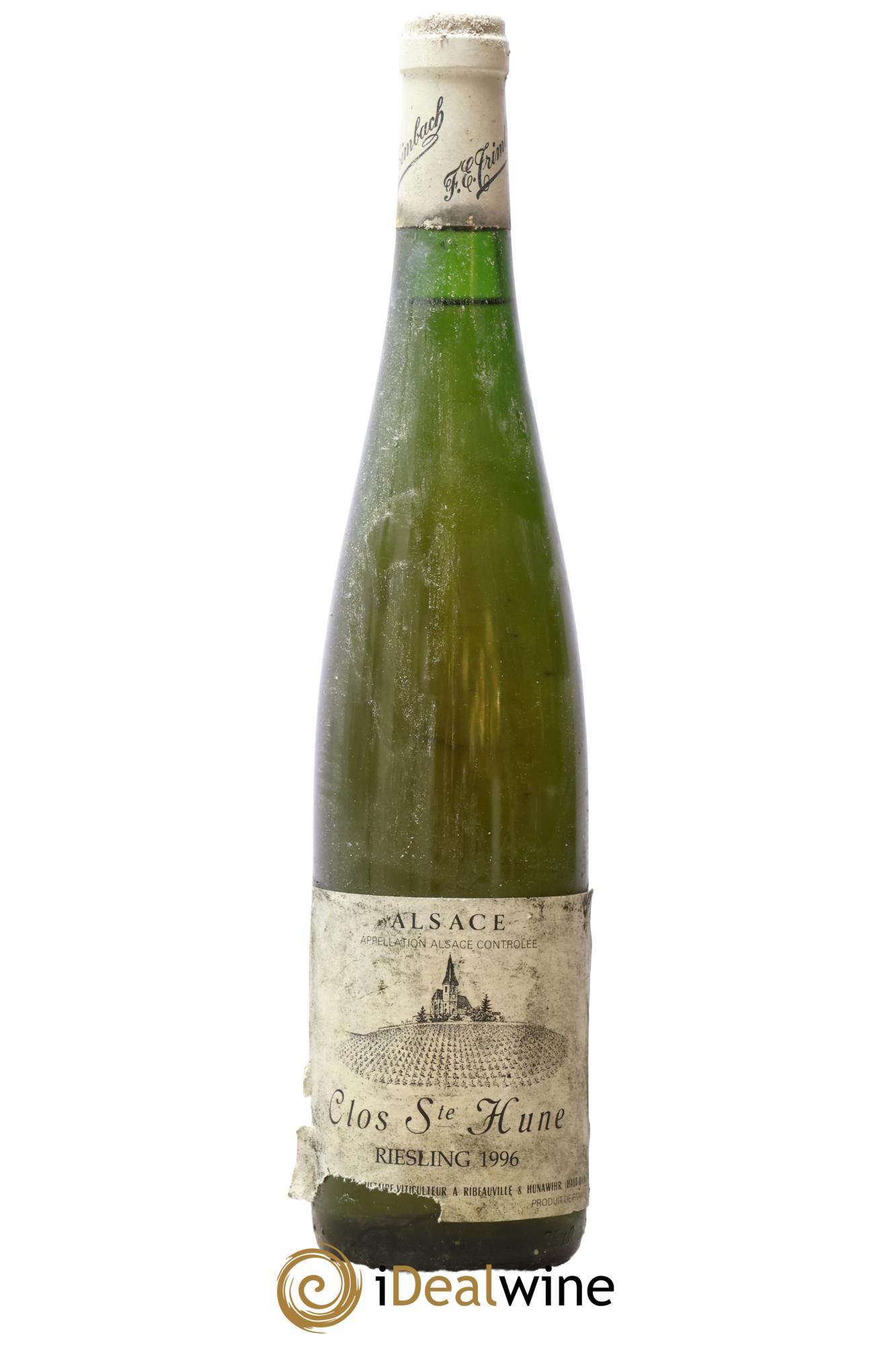 Alsace Riesling Clos Sainte-Hune Trimbach (Domaine) 1996 - Lot de 1 bouteille - 0