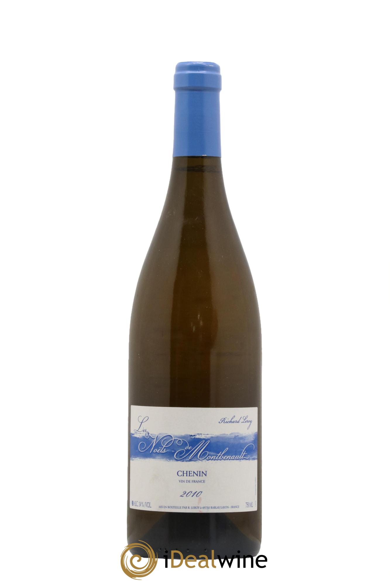 Vin de France Les Noëls de Montbenault Richard Leroy 2010 - Lot de 1 bouteille - 0