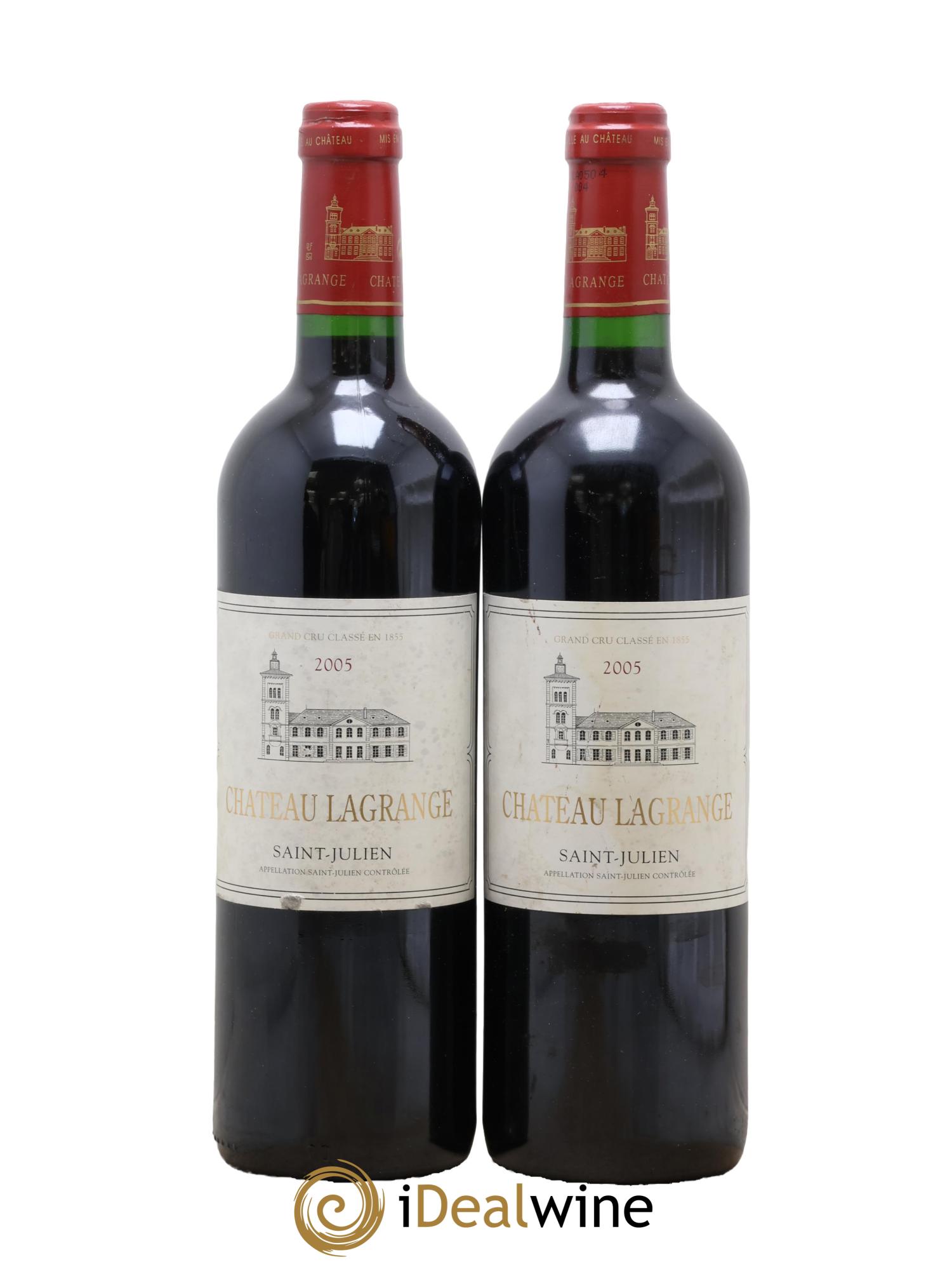 Château Lagrange 3ème Grand Cru Classé 2005 - Lot de 2 bouteilles - 0