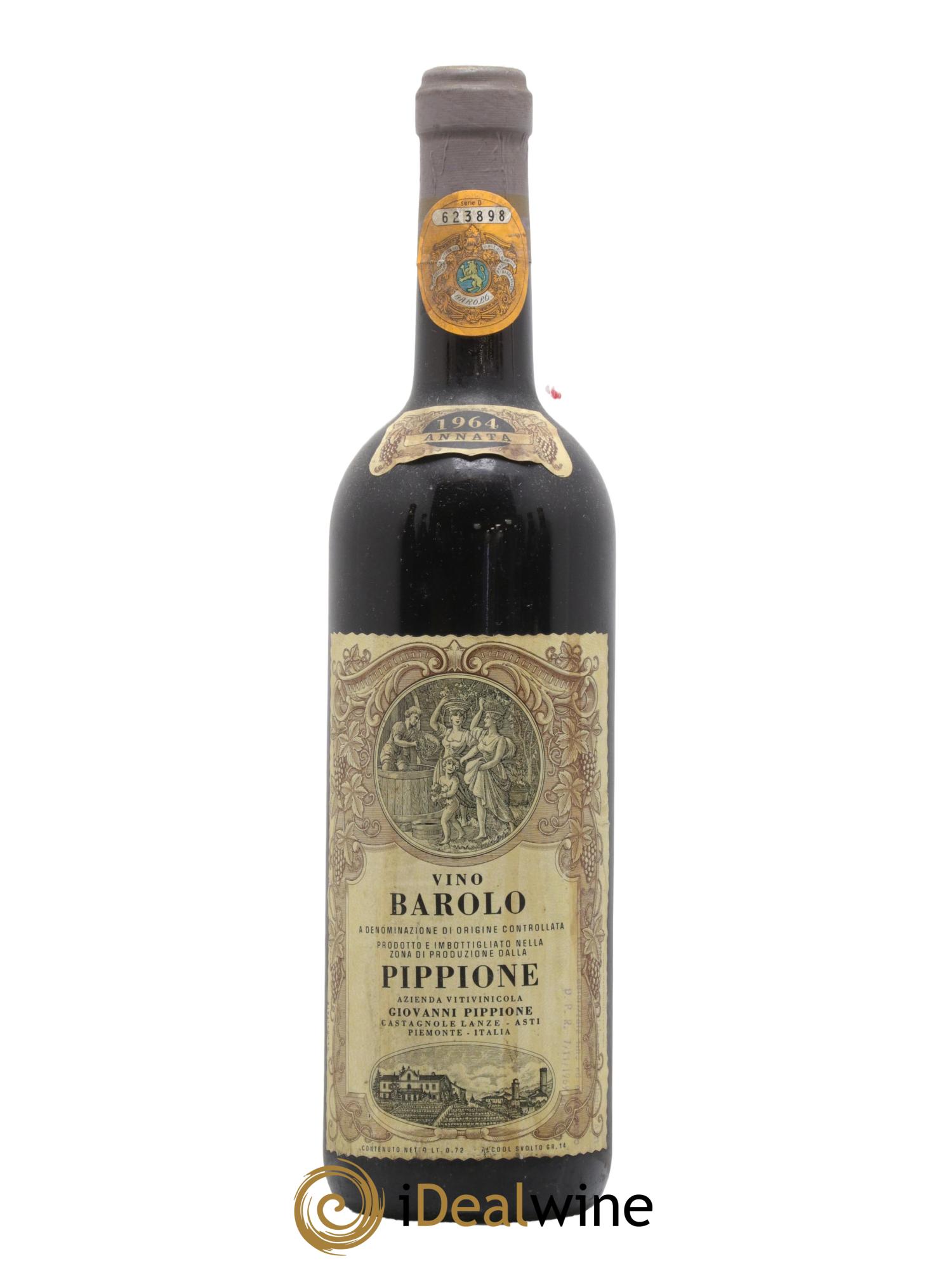 Barolo Pippione 1964 - Posten von 1 Flasche - 0