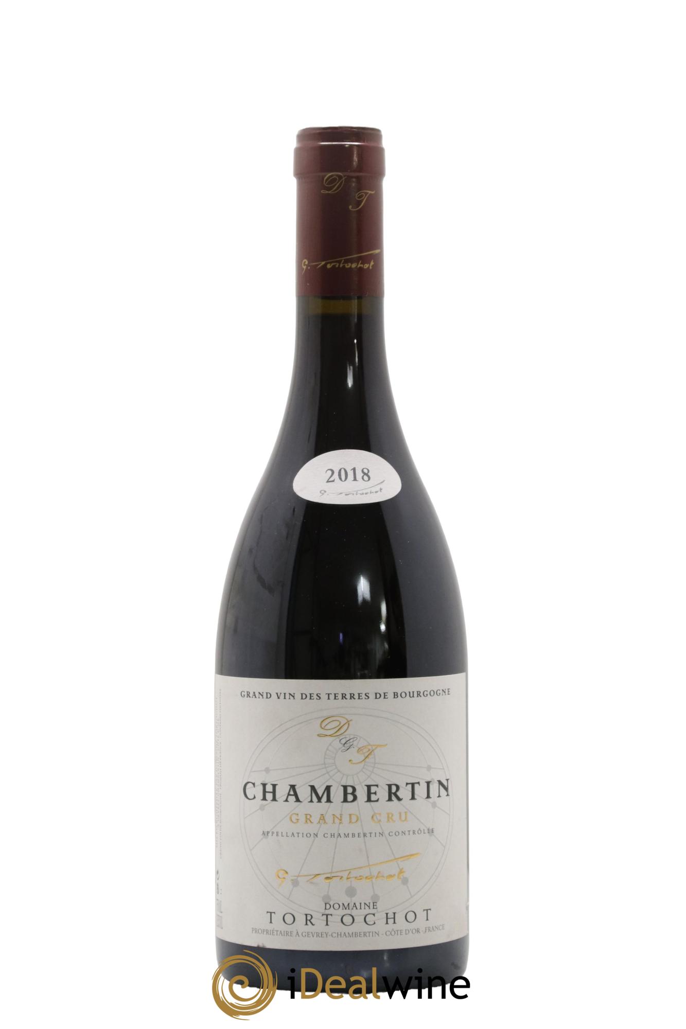 Chambertin Grand Cru Tortochot (Domaine) 2018 - Lot de 1 bouteille - 0