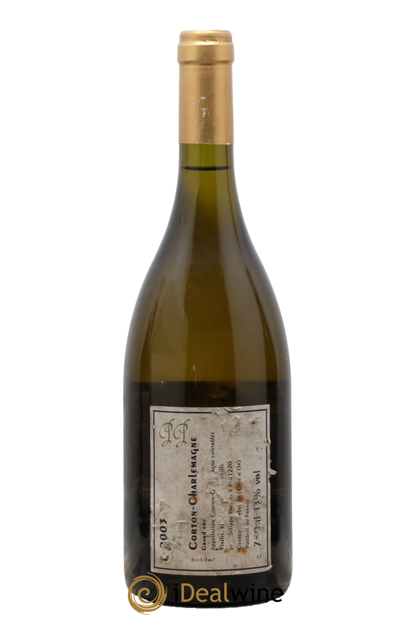 Corton-Charlemagne Grand Cru Philippe Pacalet 2003 - Posten von 1 Flasche - 1