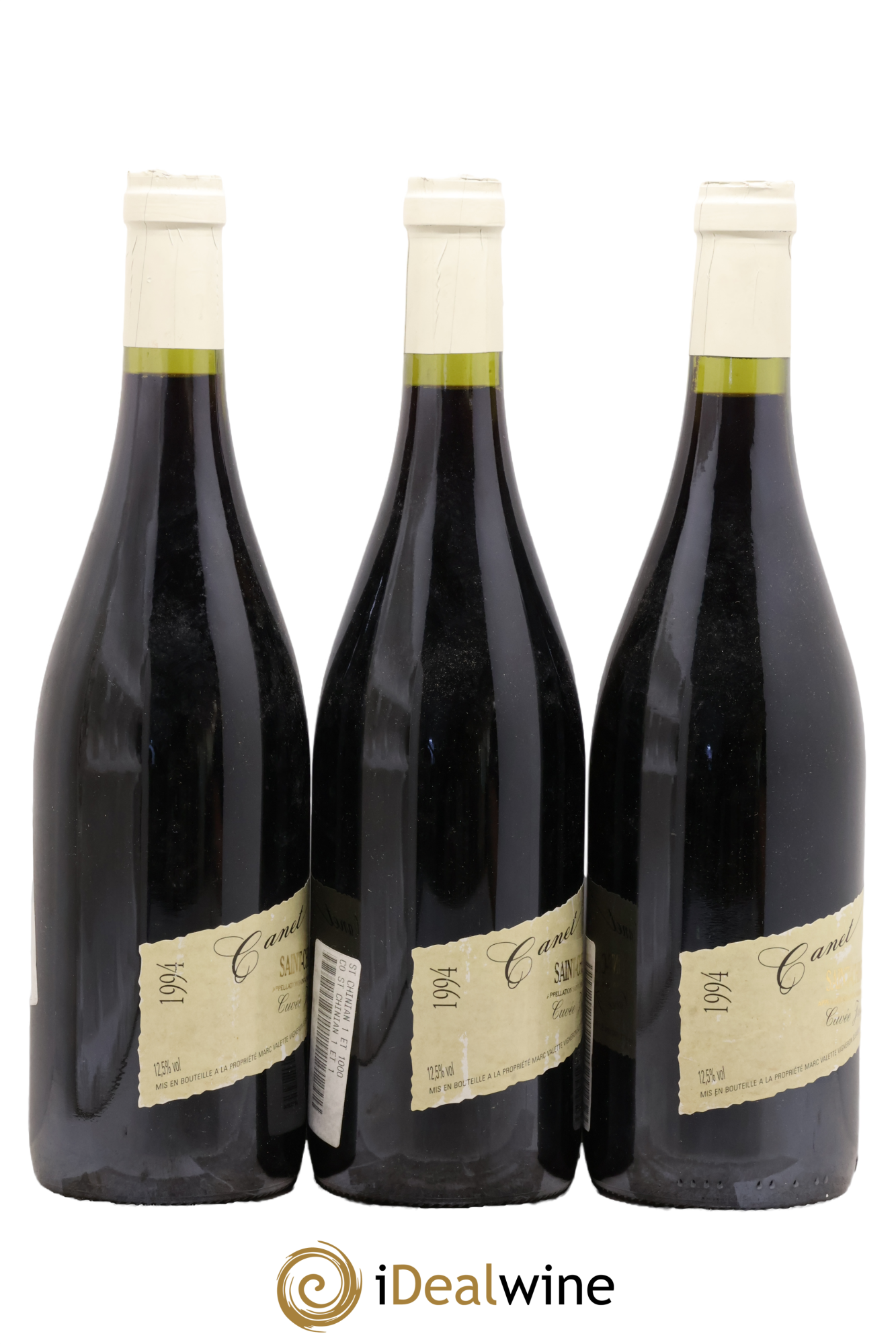 Saint-Chinian Justine Canet-Valette 1994 - Lot de 3 bouteilles - 1