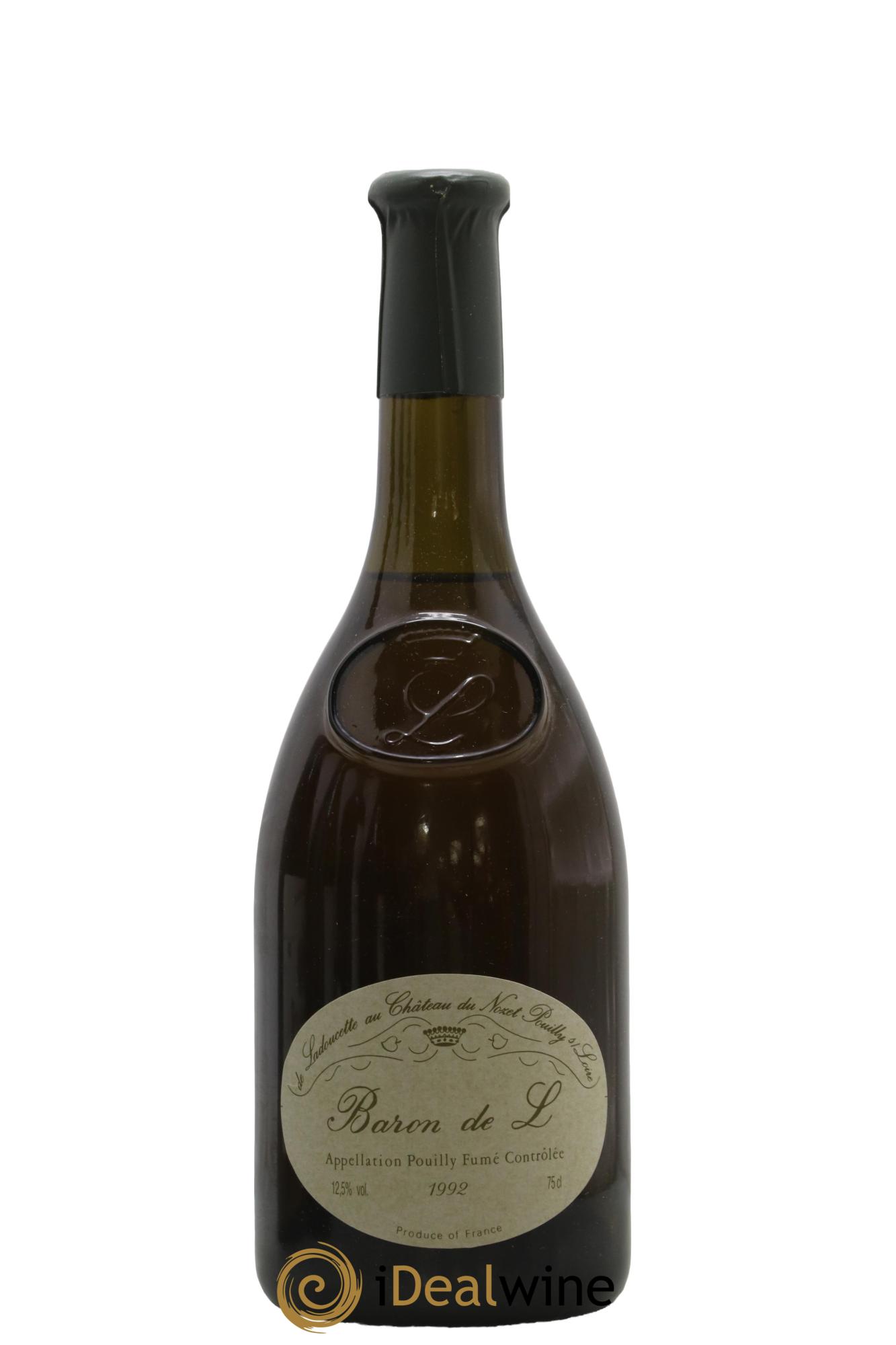 Pouilly-Fumé Baron de L Patrick de Ladoucette 1992 - Lotto di 1 bottiglia - 0