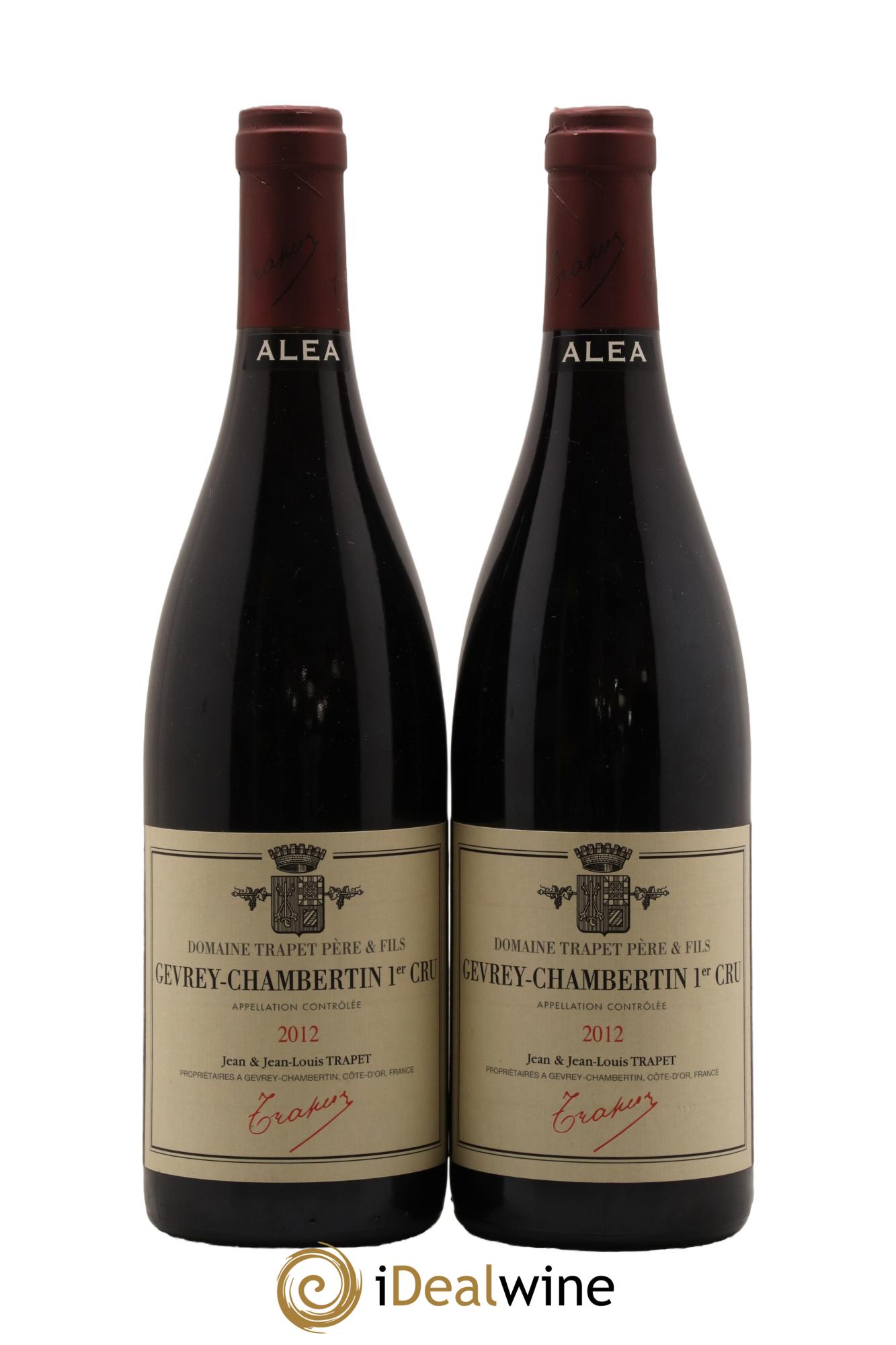 Gevrey-Chambertin 1er Cru Aléa Domaine Trapet 2012 - Lot of 2 bottles - 0