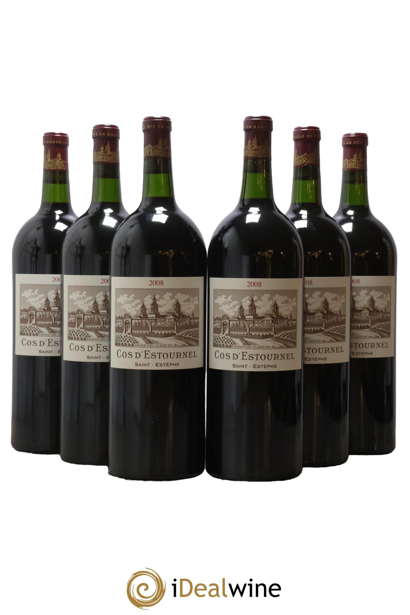 Cos d'Estournel 2ème Grand Cru Classé 2008 - Lotto di 6 magnum - 0
