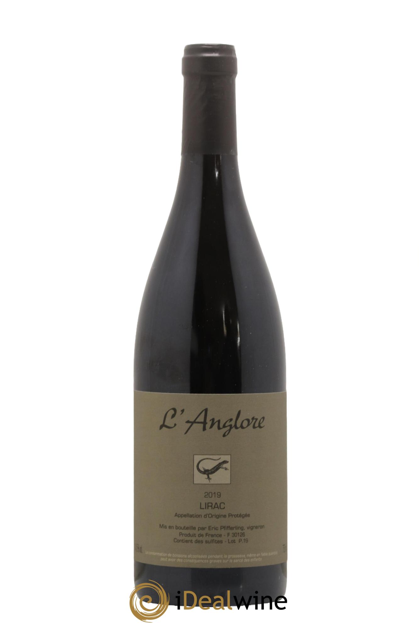 Lirac L'Anglore 2019 - Lot de 1 bouteille - 0