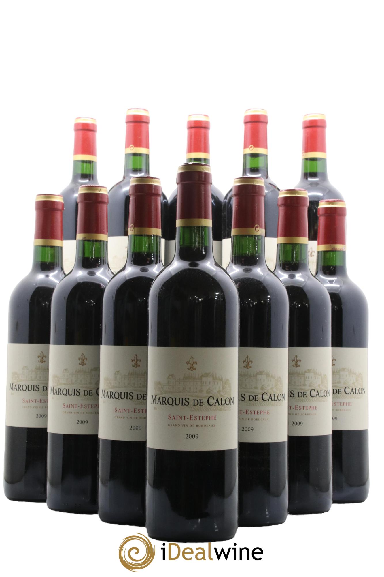 Marquis de Calon Second Vin 2009 - Lot de 12 bouteilles - 0