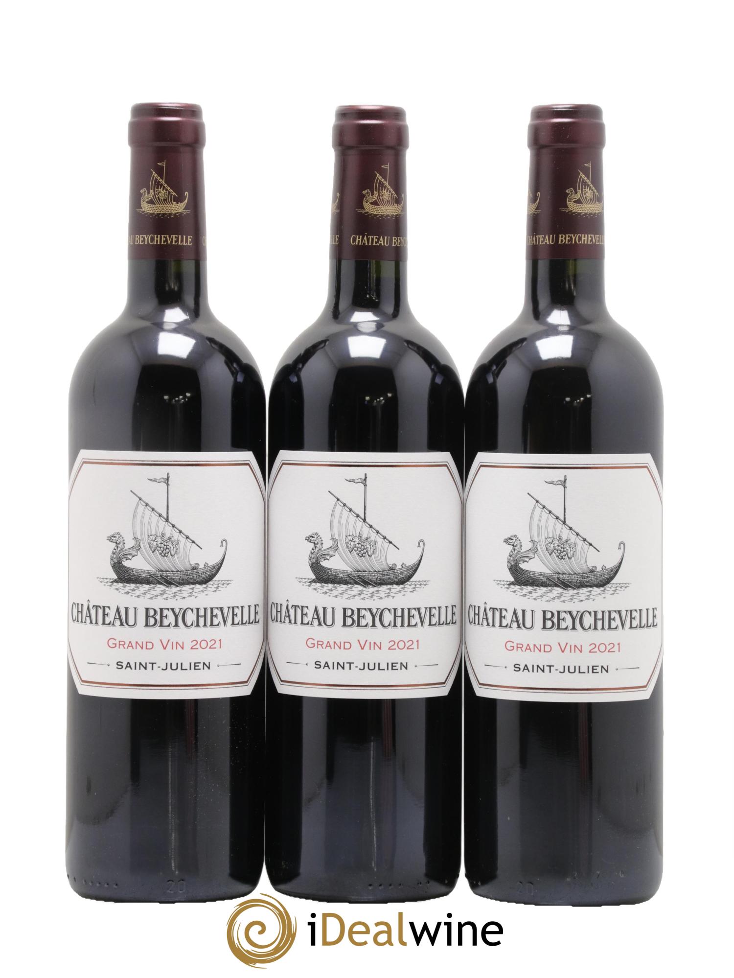Château Beychevelle 4ème Grand Cru Classé 2021 - Lot de 6 bouteilles - 2