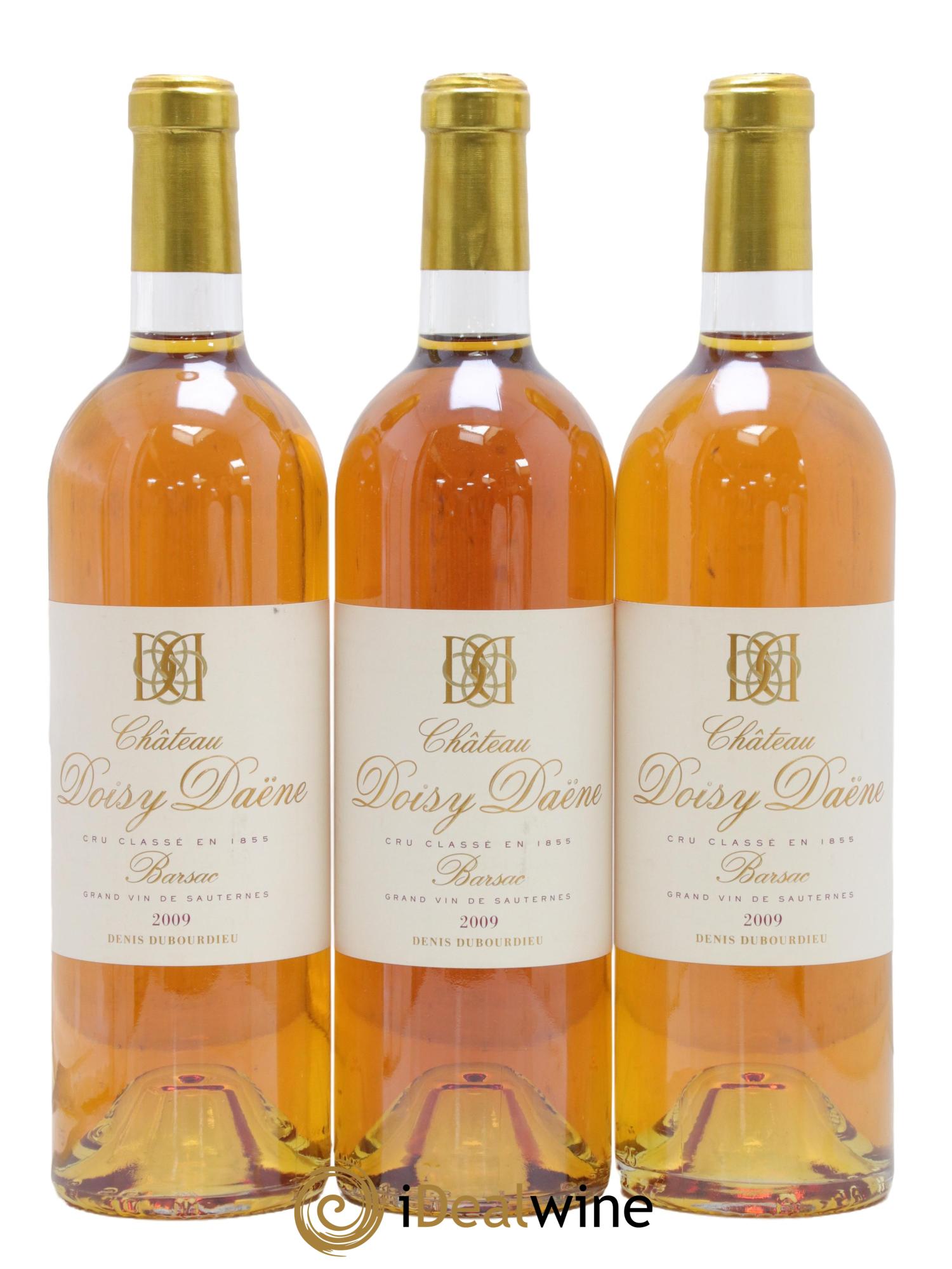Château Doisy Daëne 2ème Grand Cru Classé 2009 - Lot of 3 bottles - 0