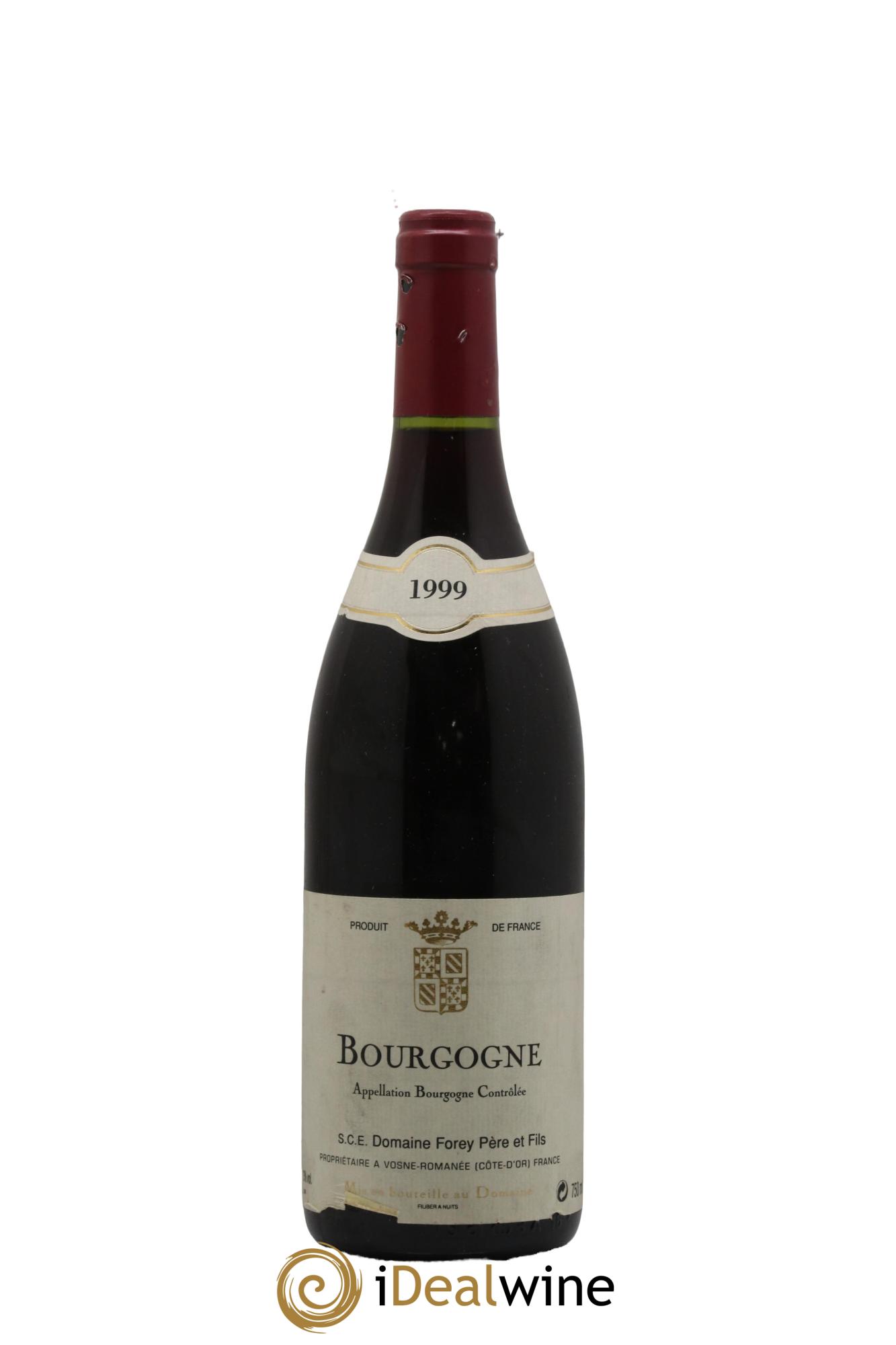 Bourgogne Forey Père et Fils (Domaine) 1999 - Lot de 1 bouteille - 0