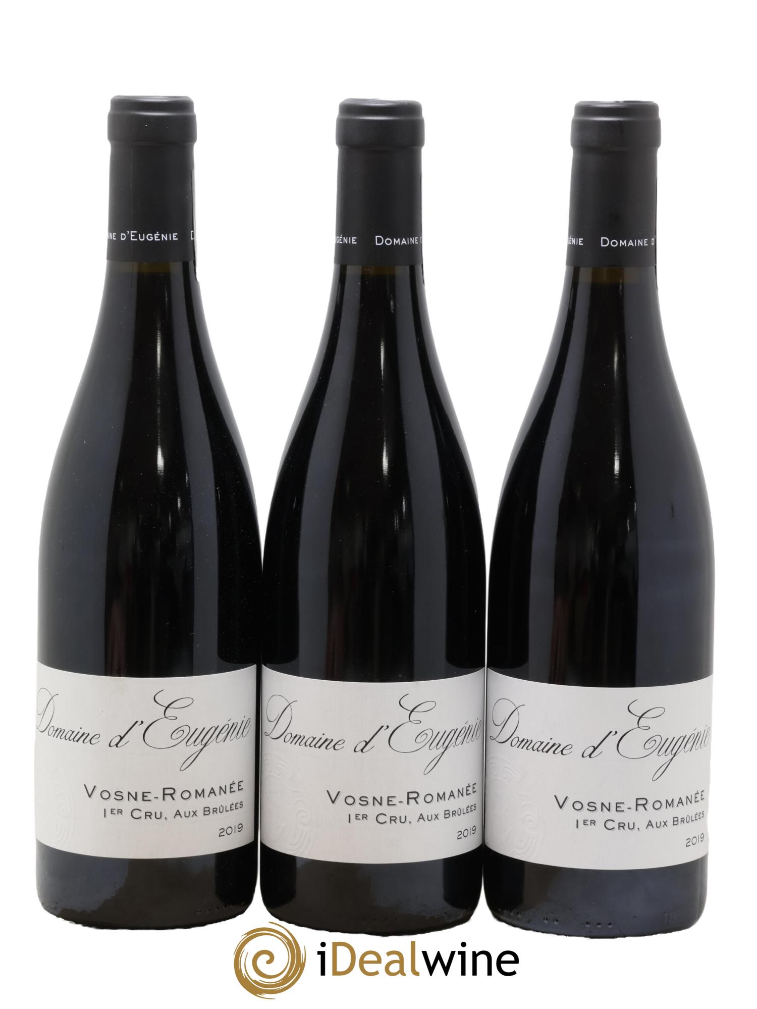 Vosne-Romanée 1er Cru Aux Brûlées Domaine René Engel - Domaine Eugénie 2019 - Lot de 3 bouteilles - 0