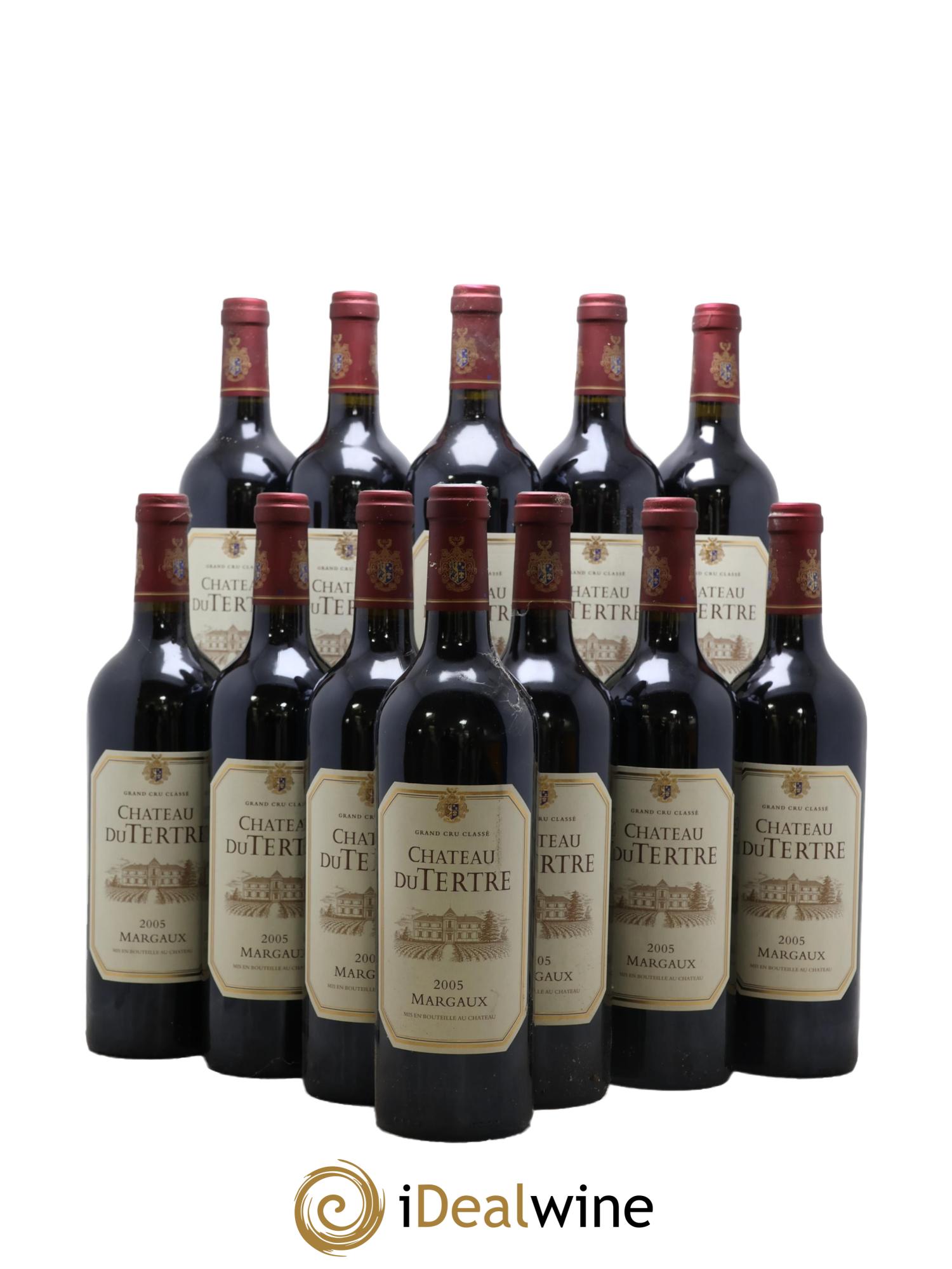 Château du Tertre 5ème Grand Cru Classé 2005 - Posten von 12 Flaschen - 0