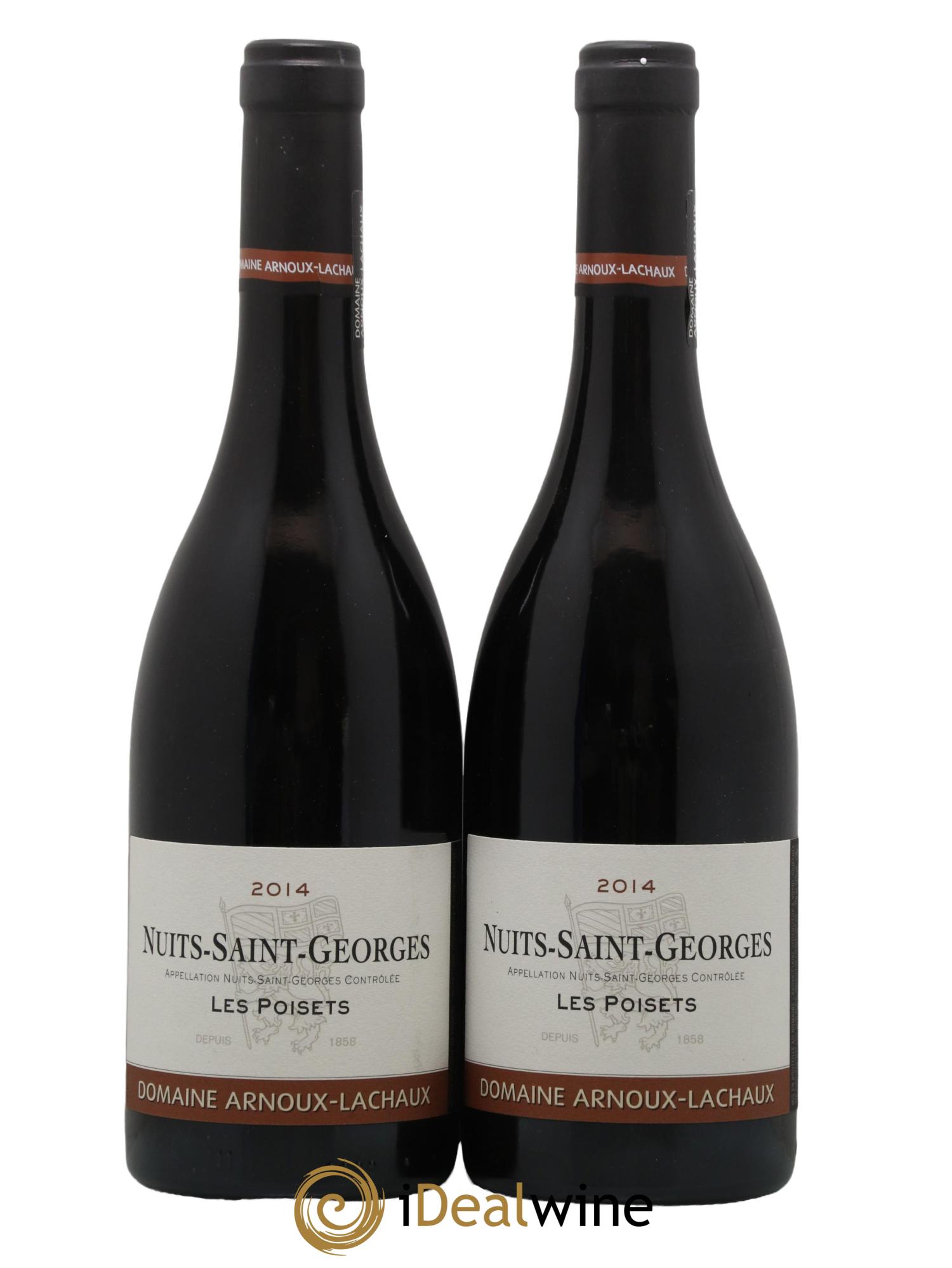 Nuits-Saint-Georges Les Poisets Arnoux-Lachaux (Domaine) 2014 - Lot de 2 bouteilles - 0