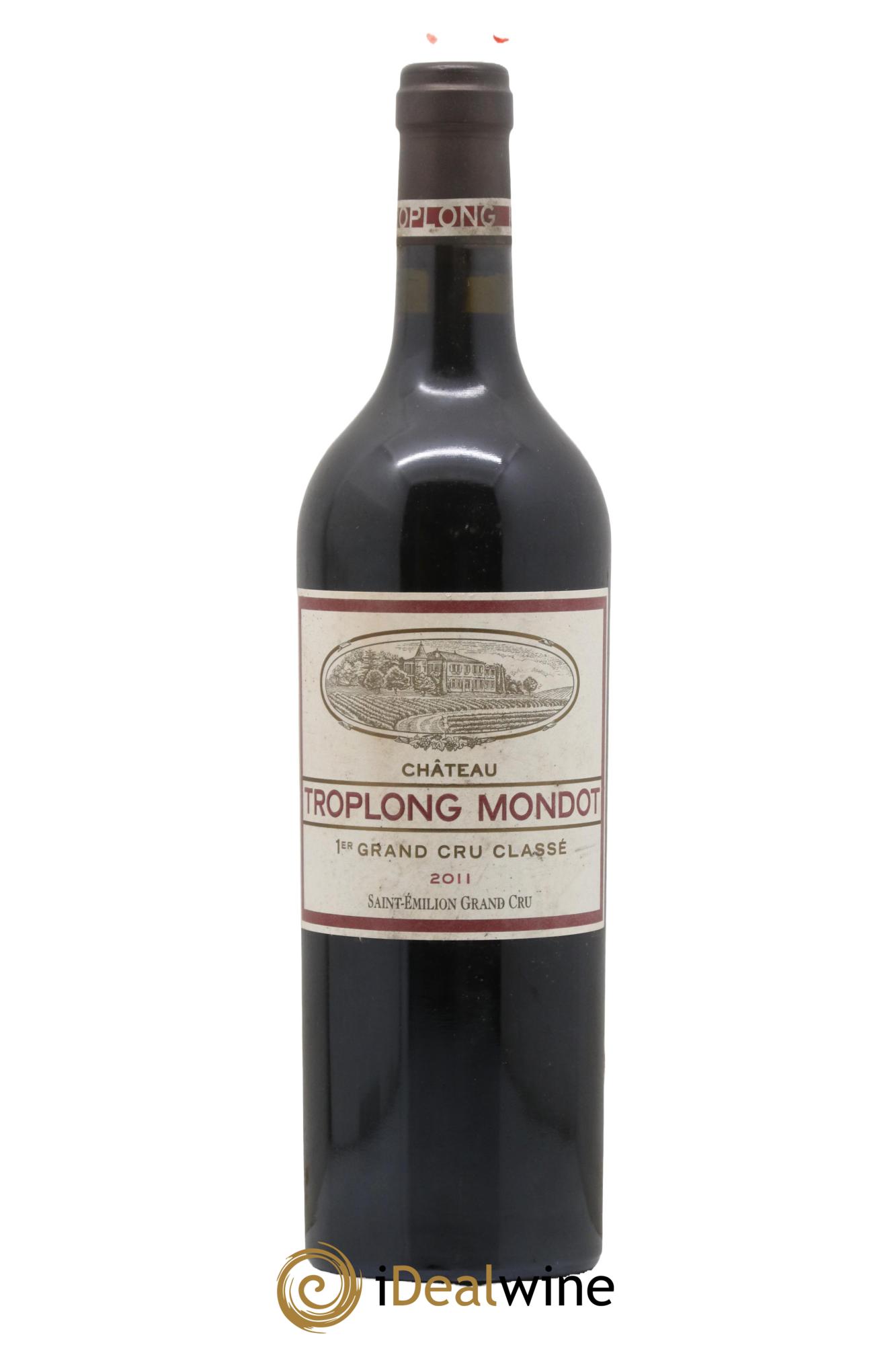 Château Troplong Mondot 1er Grand Cru Classé B 2011 - Posten von 1 Flasche - 0