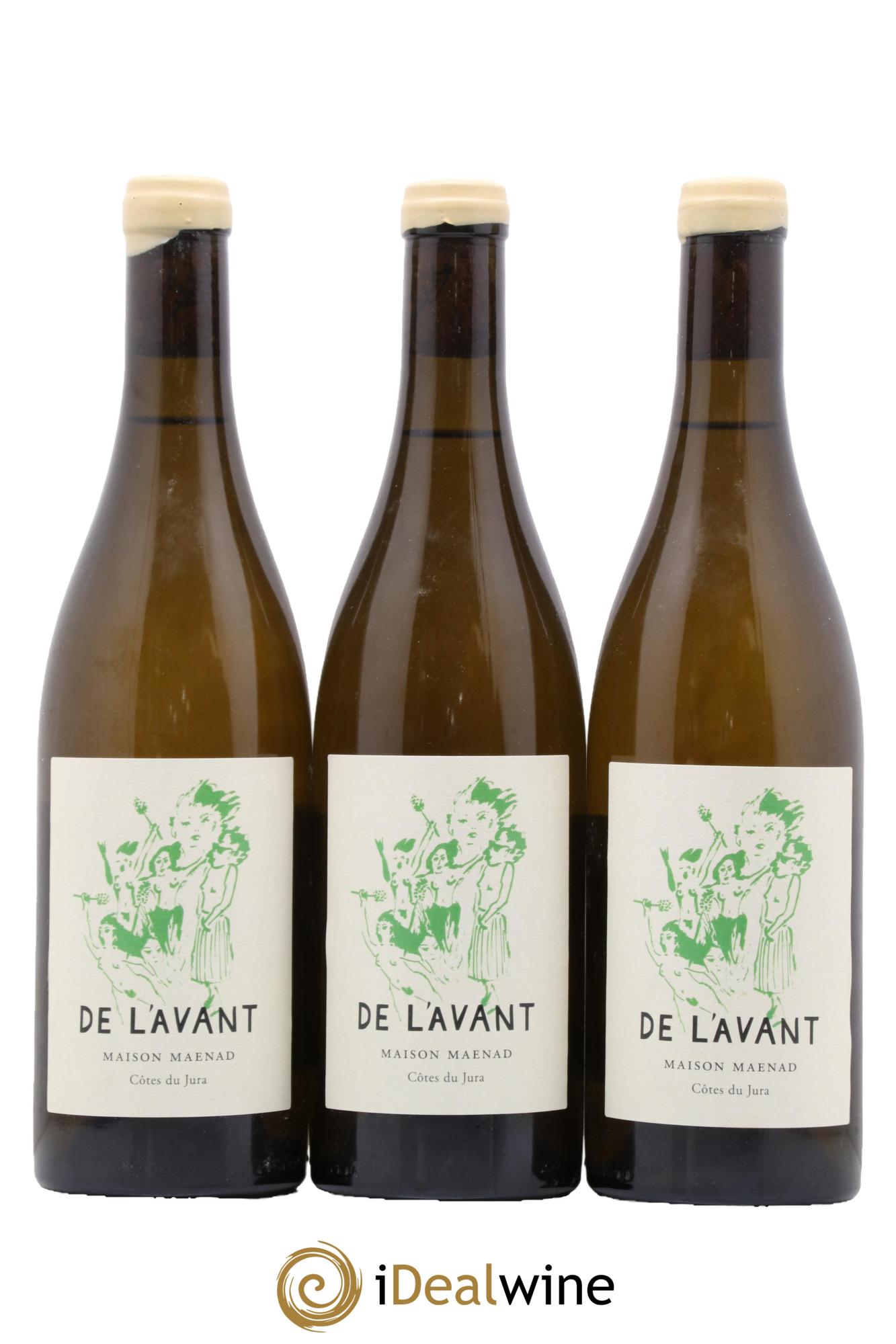 Côtes du Jura De l'Avant Les Varrons Katie Worobeck Maison Maenad 2020 - Lot de 3 bouteilles - 0