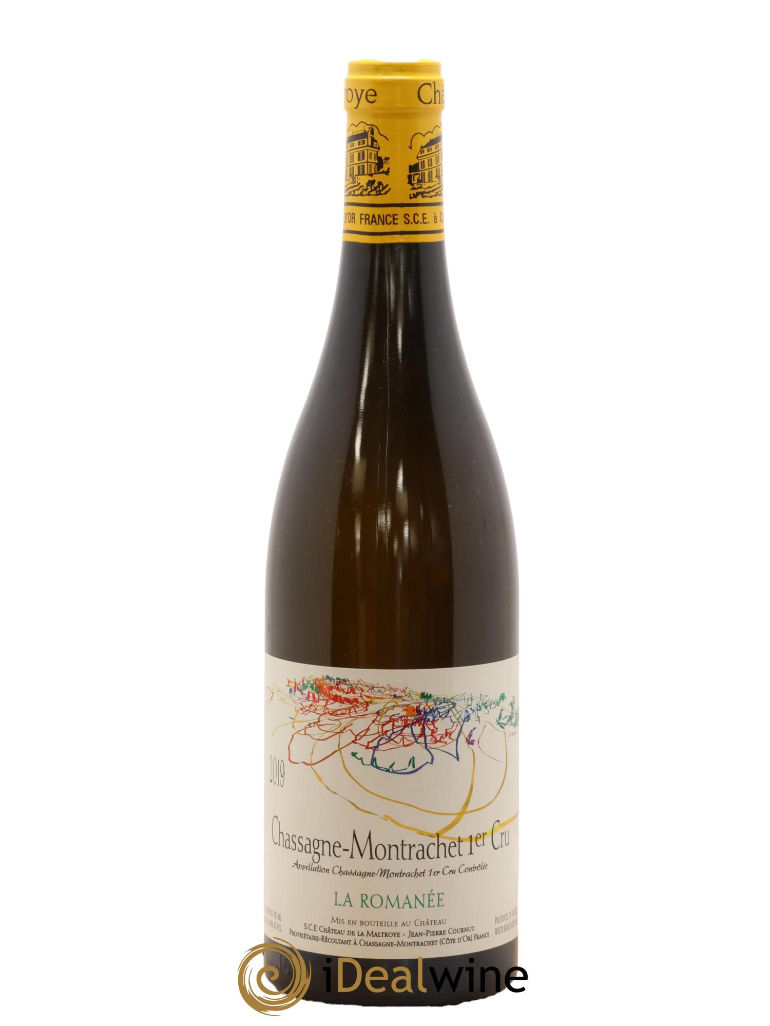 Chassagne-Montrachet 1er Cru La Romanée Château de la Maltroye 2019 - Lot de 1 bouteille - 0