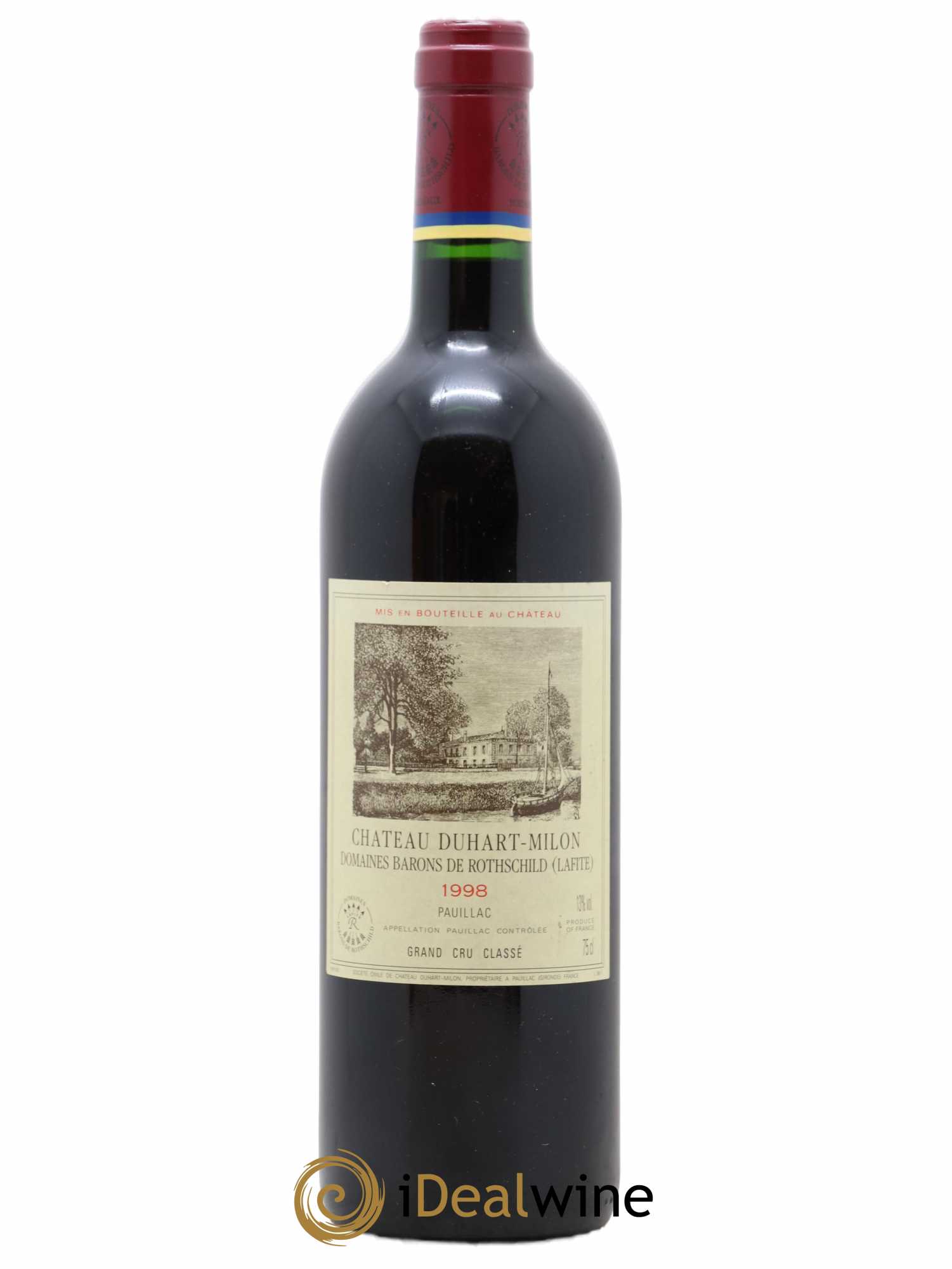 Château Duhart-Milon 4ème Grand Cru Classé 1998 - Lotto di 1 bottiglia - 0